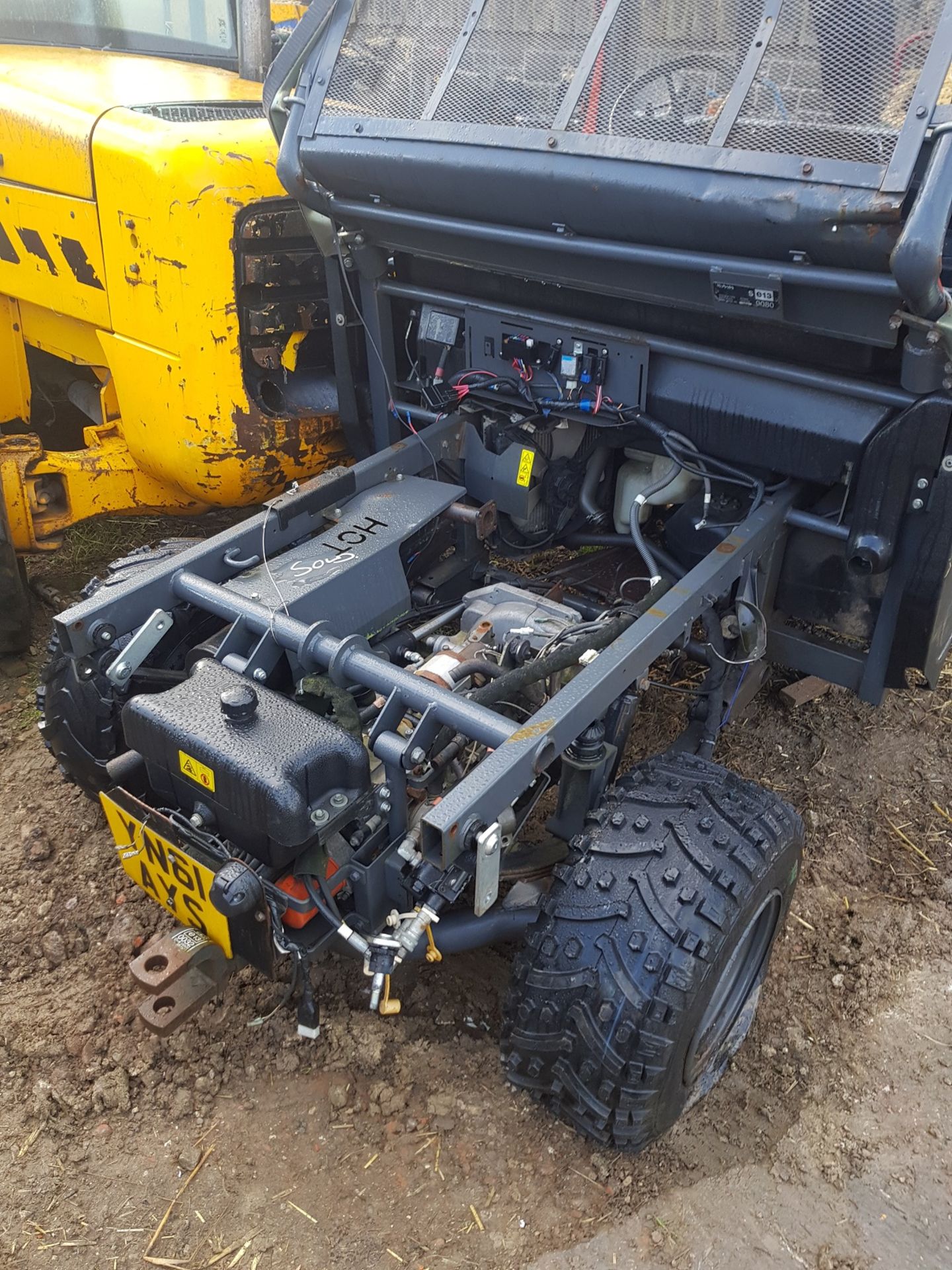 2011/61 REG KUBOTA RTV 900 SELLING AS SPARES / REPAIRS, SHOWING 0 FORMER KEEPERS *PLUS VAT* - Image 4 of 9