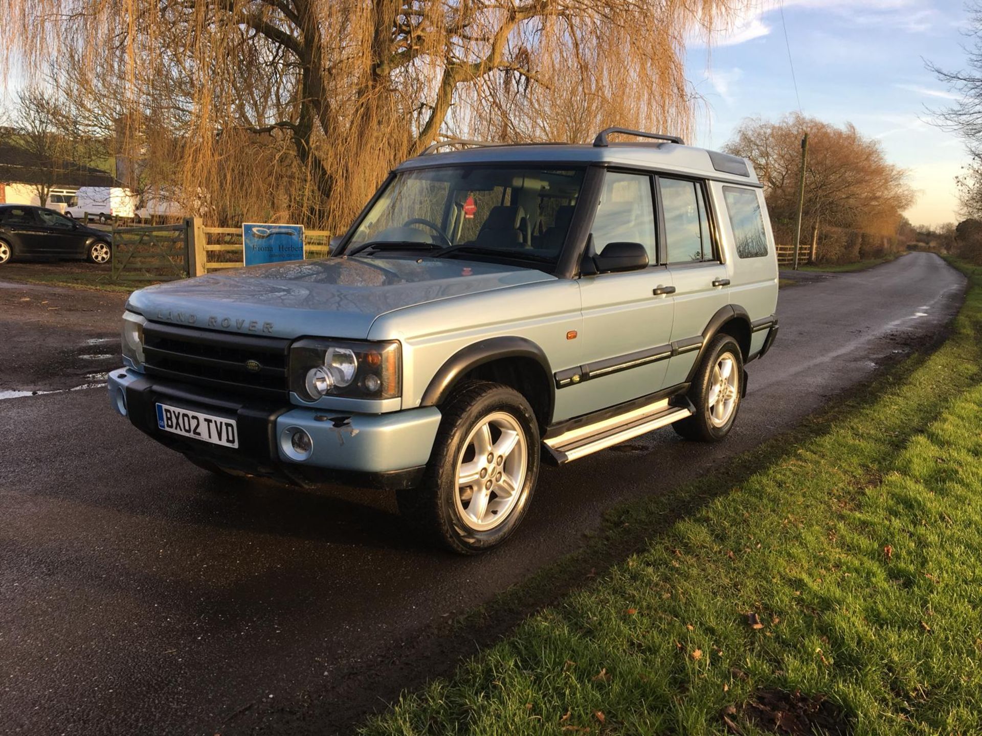 2002/02 REG LAND ROVER DISCOVERY TD5 XS BLUE 2.5 DIESEL ESTATE *NO VAT* - Image 3 of 11