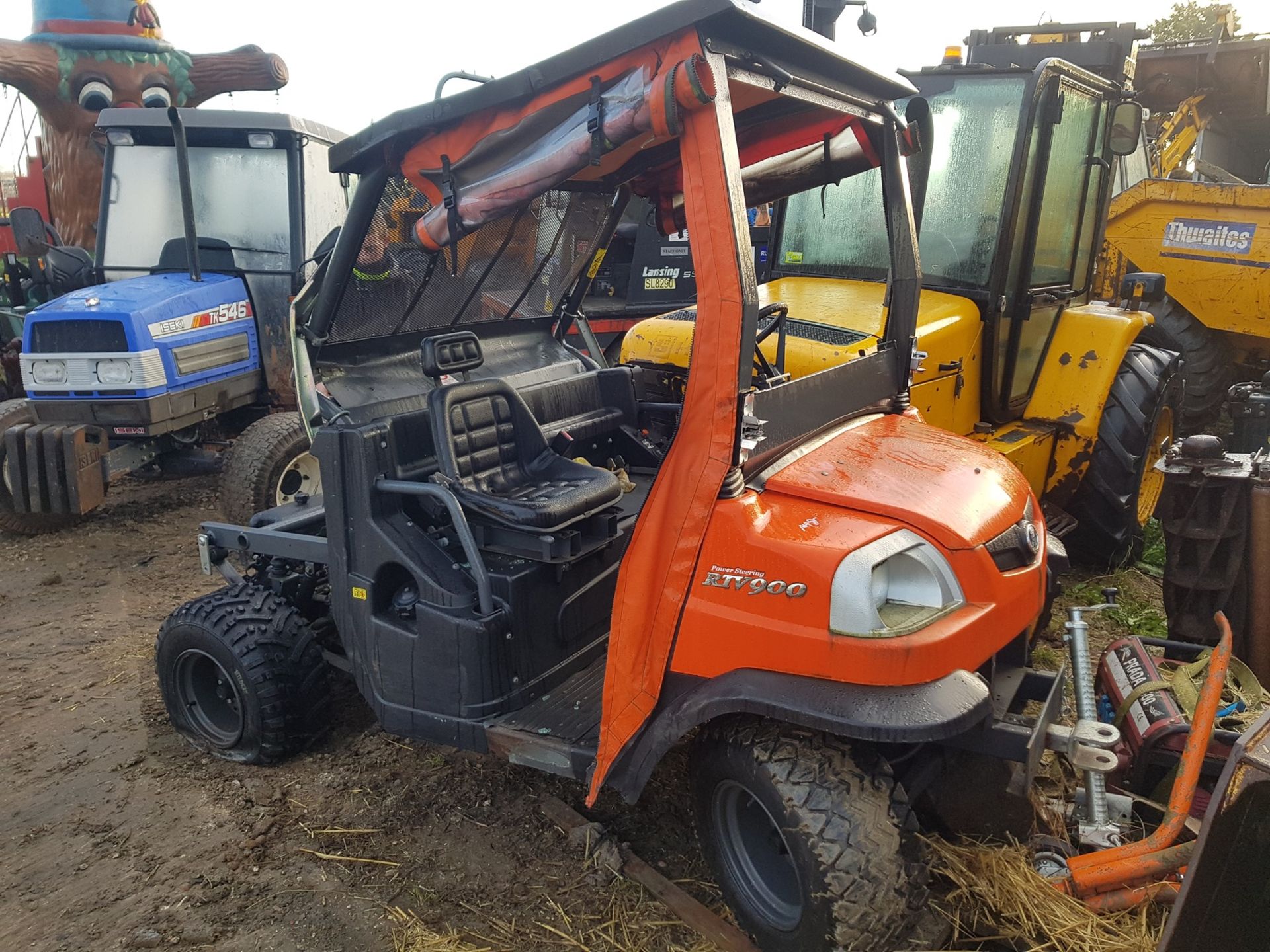 2011/61 REG KUBOTA RTV 900 SELLING AS SPARES / REPAIRS, SHOWING 0 FORMER KEEPERS *PLUS VAT*