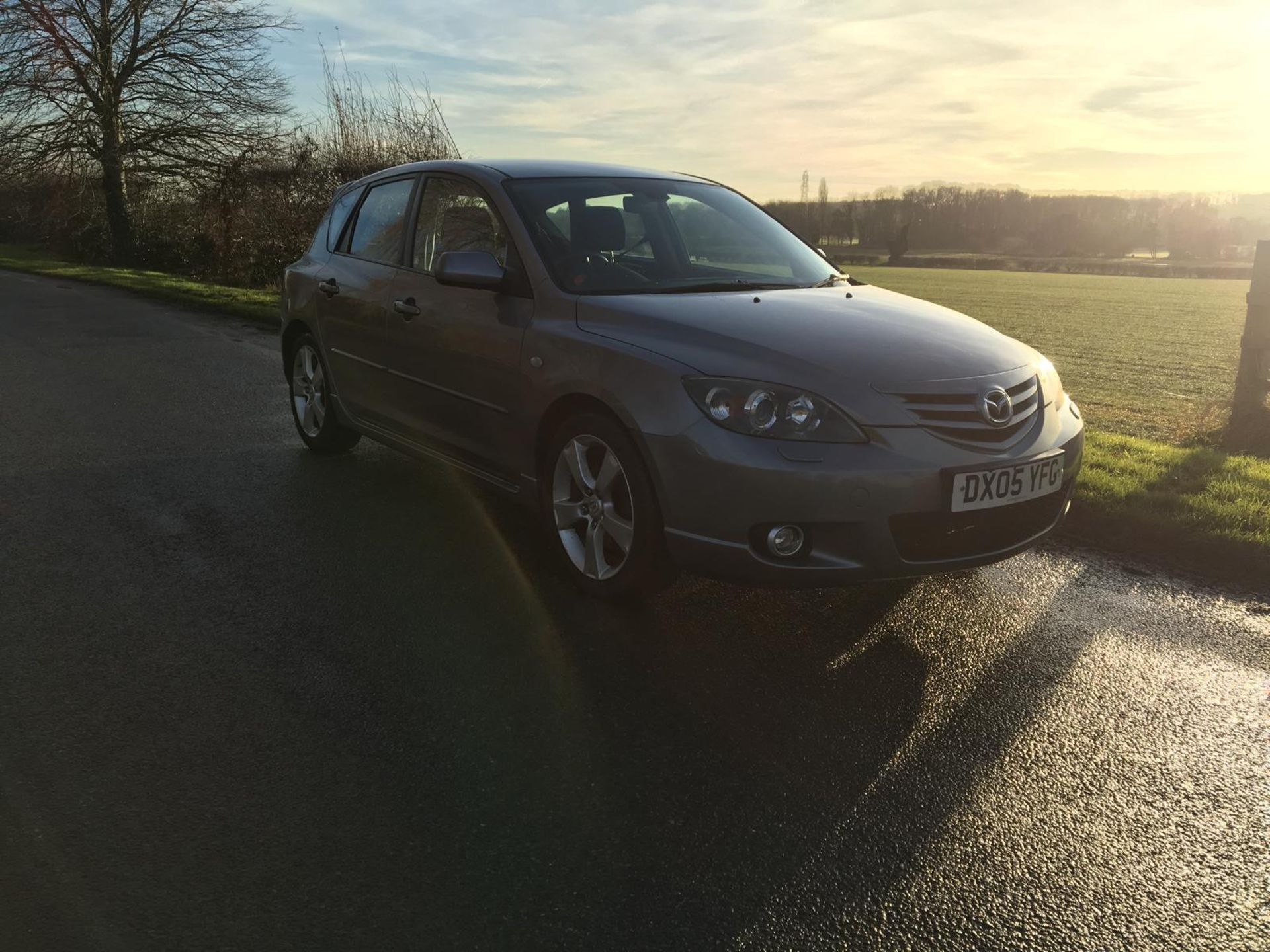 2005/05 REG MAZDA 3 SPORT 2.0 PETROL GREY 5 DOOR HATCHBACK *NO VAT* - Image 9 of 11