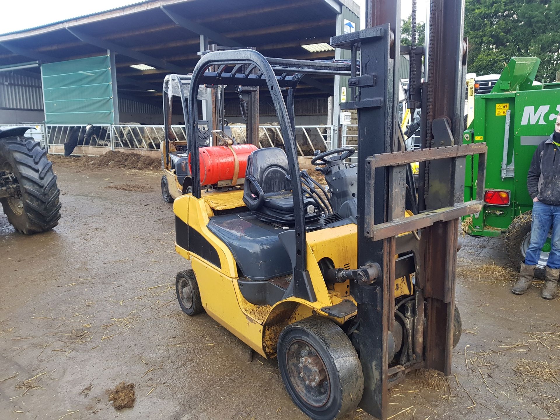 2004 CATERPILLAR GP20N 2 TONNE GAS FORKLIFT *PLUS VAT*