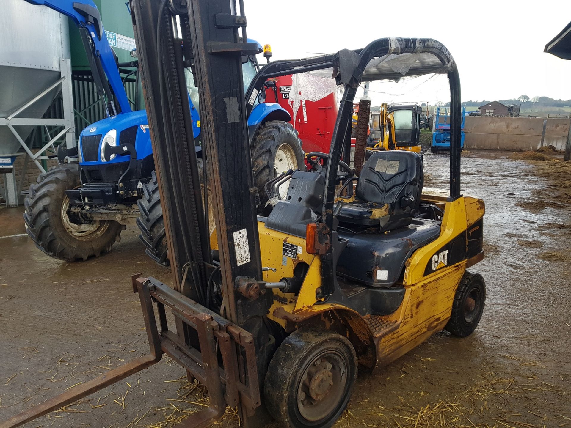 2004 CATERPILLAR DP20N 2 TONNE DIESEL FORKLIFT *PLUS VAT* - Image 2 of 6