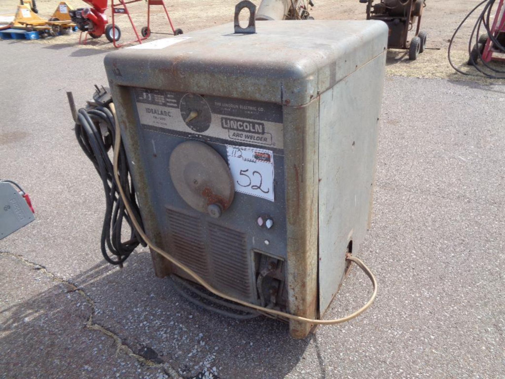 Lincoln Ideal-Arc TM500 AC Arc Welder s/n ac361043