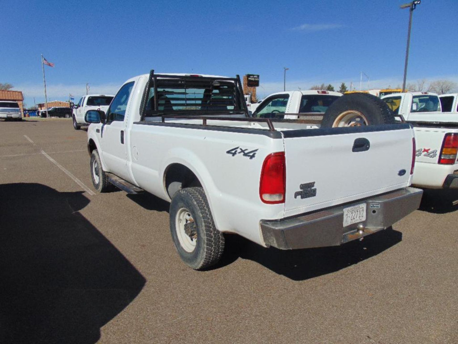 2003 Ford F250 4x4 Pickup s/n 1ftnf21l23ed85660,v8 gas eng, 5 spd trans, od reads 82224 miles, - Image 2 of 3