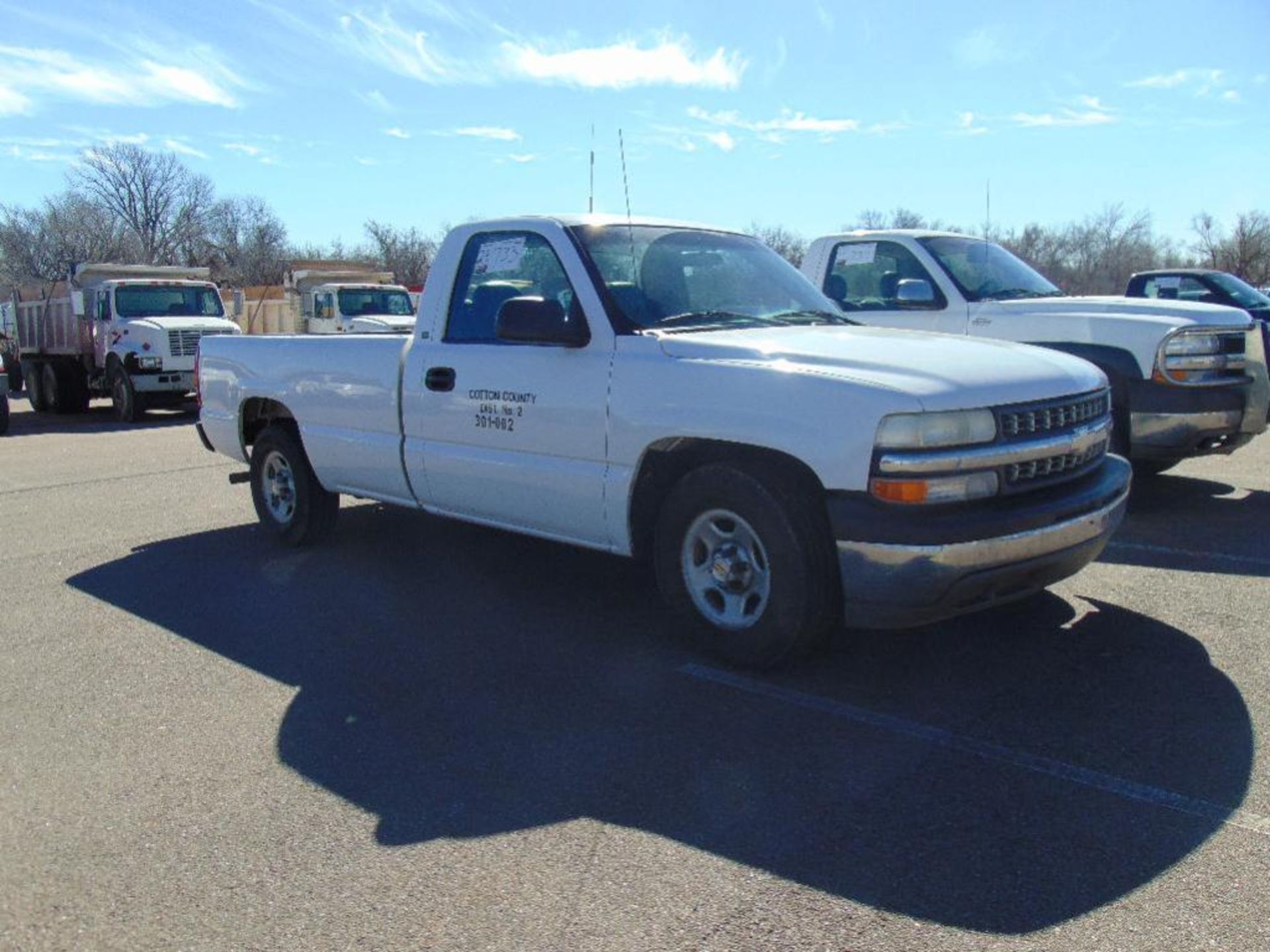 2001 Chevrolet 1500 Pickup s/n 1gcec14v81z88890, v8 eng, auto trans,od reads 151863 miles - Image 3 of 3