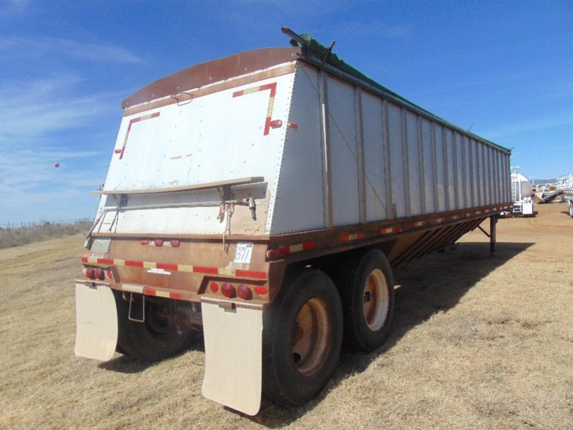 1980 Doonan 40' t/a Hopper Bottom Grain Trailer s/n 1179400284 - Image 3 of 4