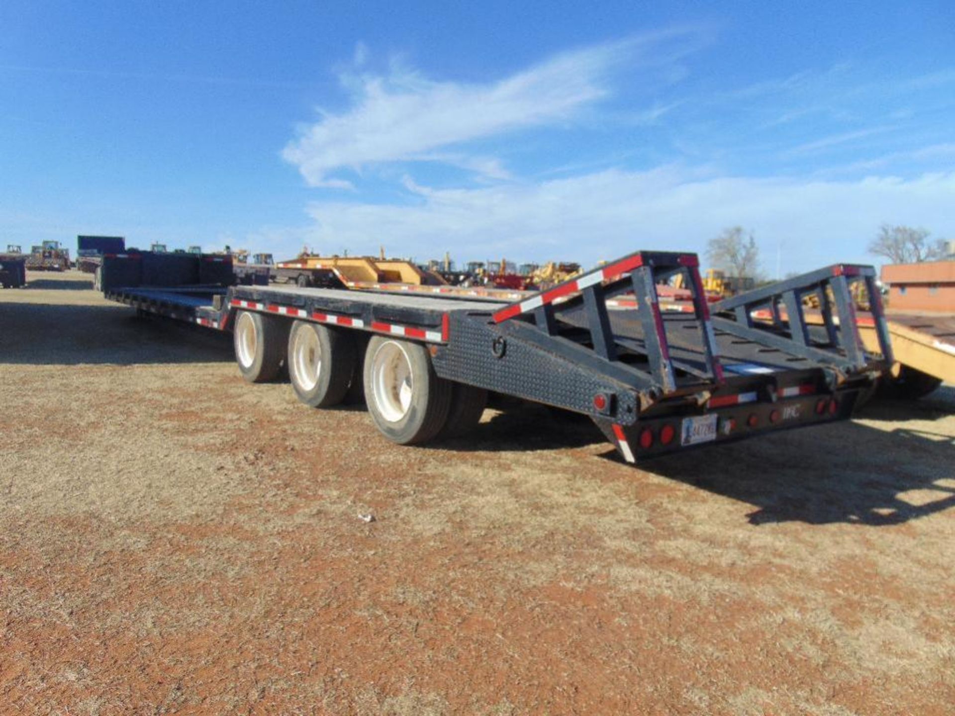 1988 Transcraft Tri Axle Double Drop Trailer 53' , s/n 1tte48236k1031809, 10' drop deck, 23' well, - Image 5 of 5