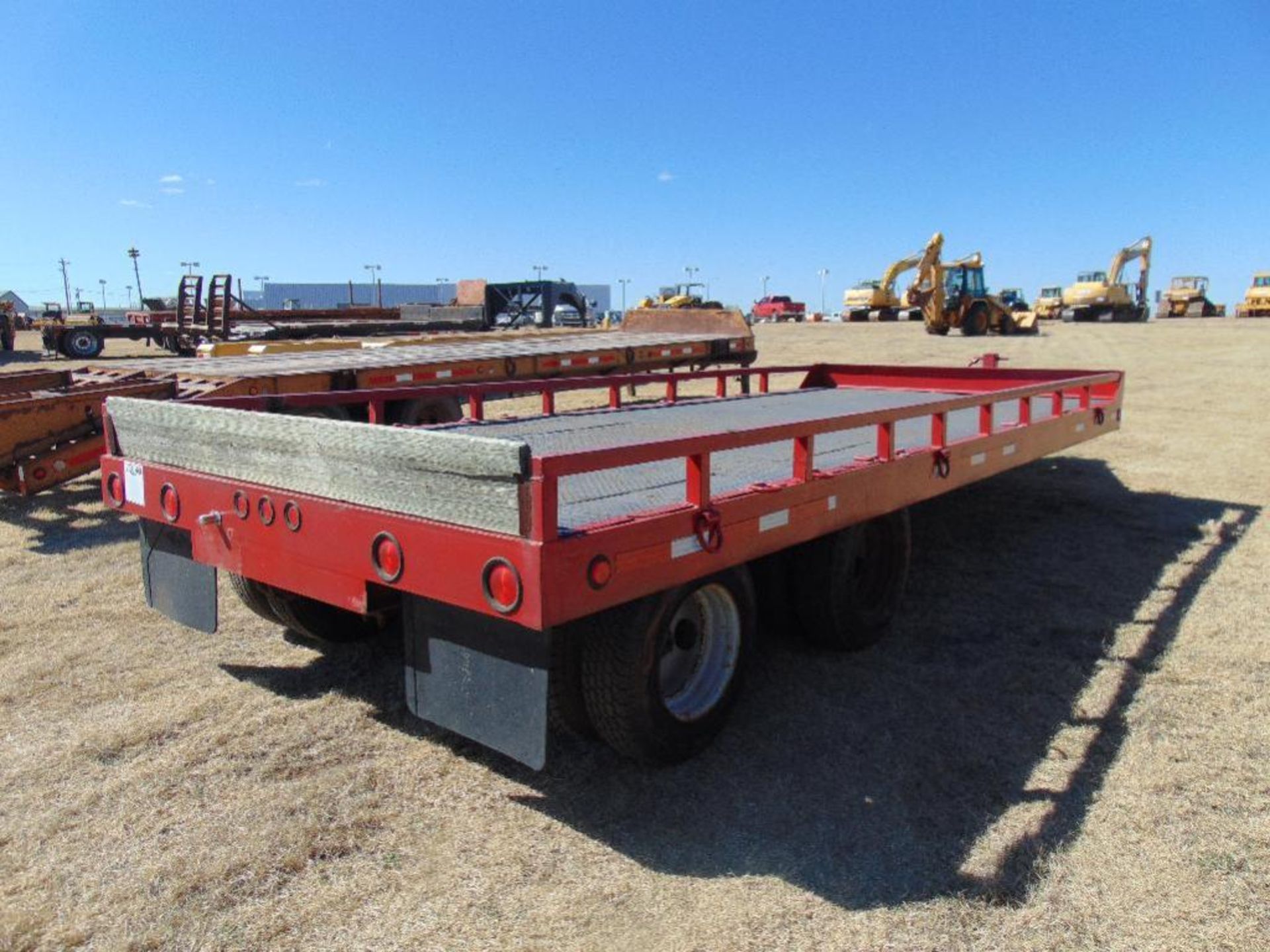 1995 Interstate DT20 16' t/a Pintle Hitch Trailer s/n 1jk0dt208sa090047, - Image 3 of 4