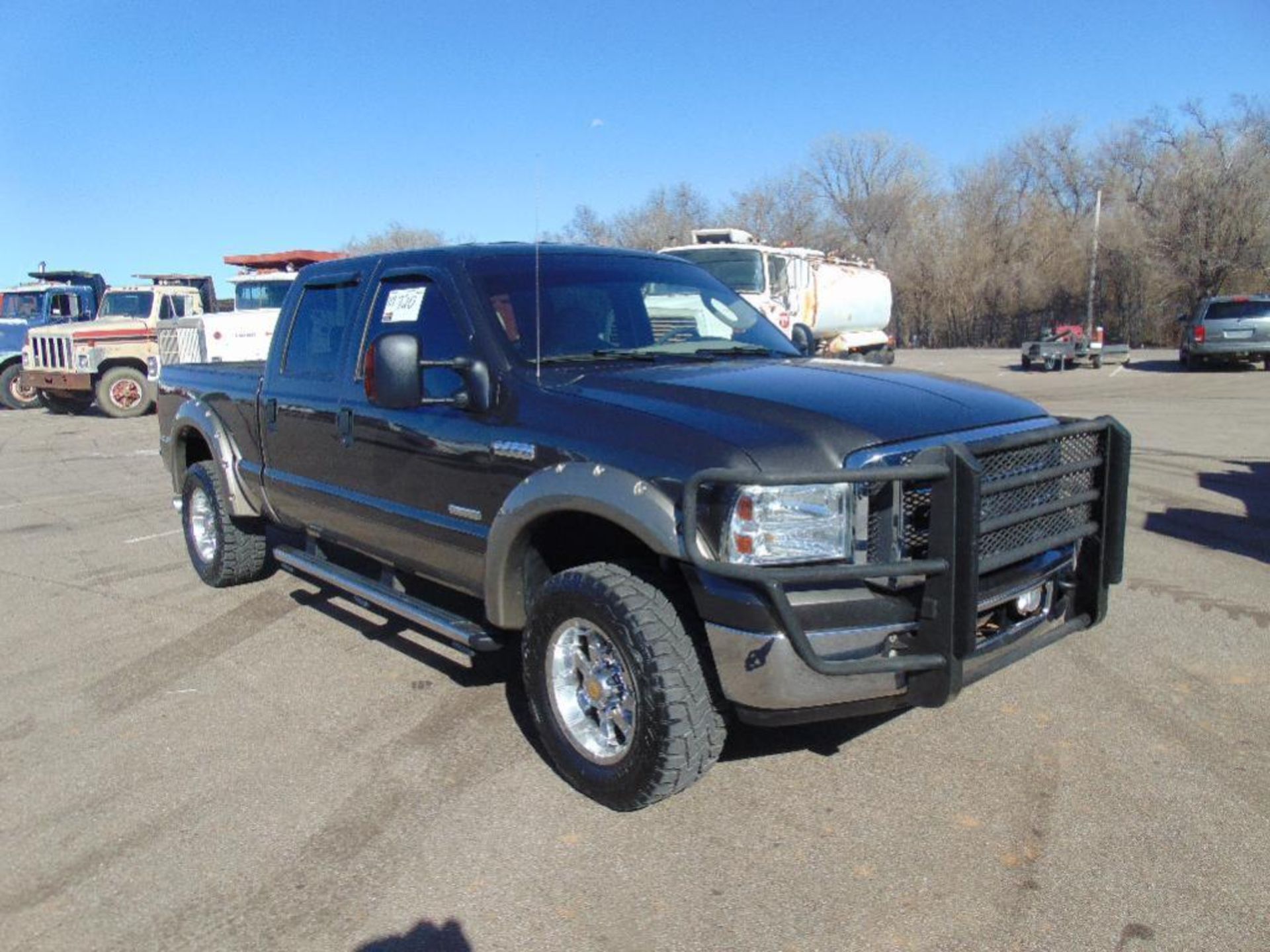 2005 Ford F250 4x4 Pickup s/n 1ftsw21p15ec00636, pwr stroke eng,auto, Lariat,