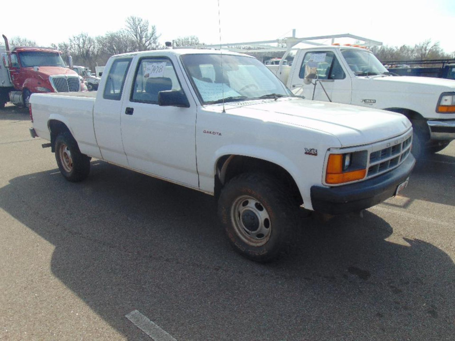 1995 Dodge Dakota 4x4 ext cab Pickup s/n 1b7gg23xxss212104, v6 eng, 5 spd trans, od reads 139771 - Image 6 of 10