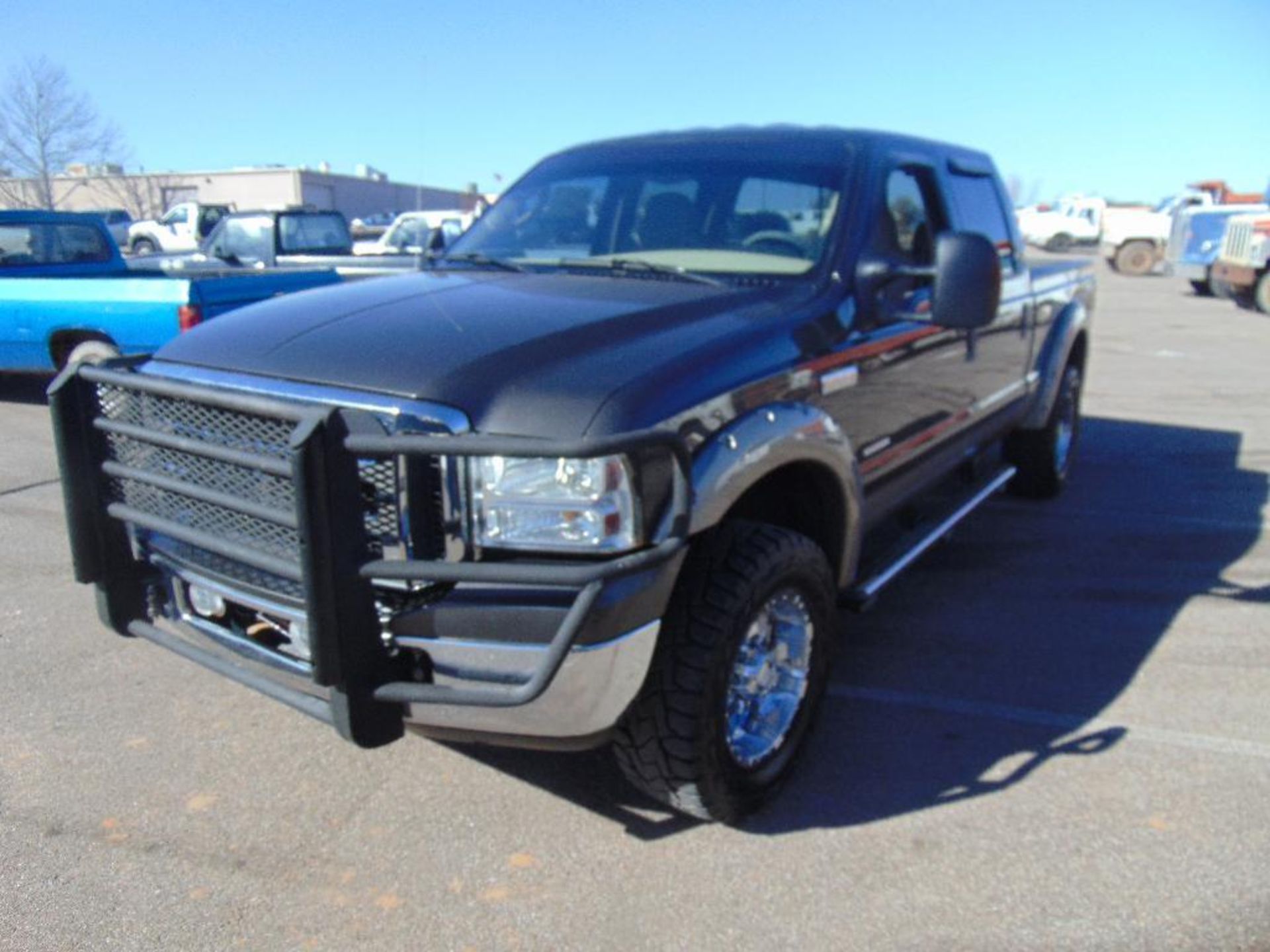 2005 Ford F250 4x4 Pickup s/n 1ftsw21p15ec00636, pwr stroke eng,auto, Lariat, - Image 3 of 3