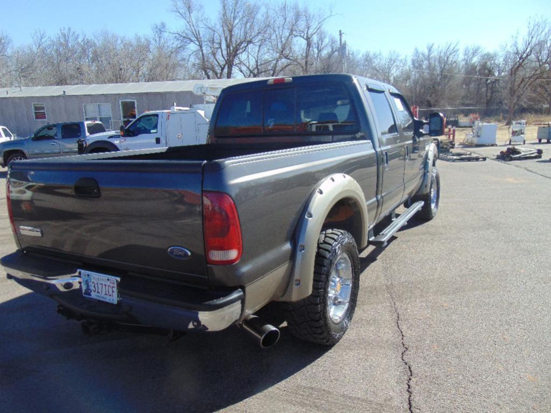 2005 Ford F250 4x4 Pickup s/n 1ftsw21p15ec00636, pwr stroke eng,auto, Lariat, - Image 2 of 3