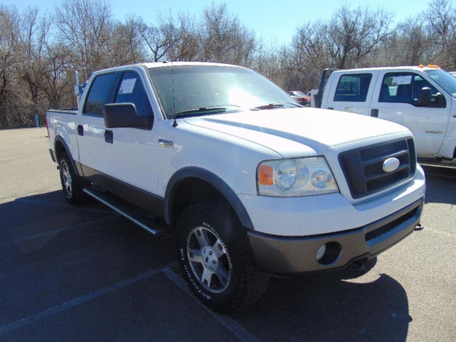 2007 Ford F150 4x4 Crewcab Pickup s/n 1ftpw14v97kd17198, v8 gas eng,auto trans, od reads 315729 - Image 2 of 7