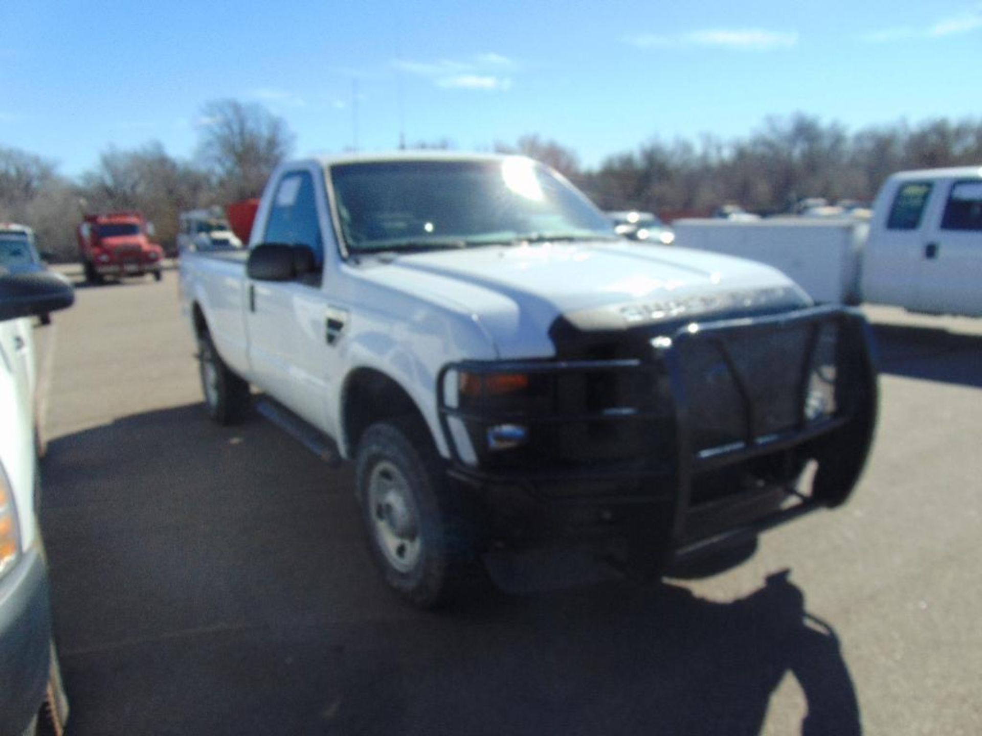 2008 Ford F250 4x4 Pickup s/n 1ftnf21568ed86285, v8 gas eng, auto trans, od reads 117592 miles, - Image 3 of 3