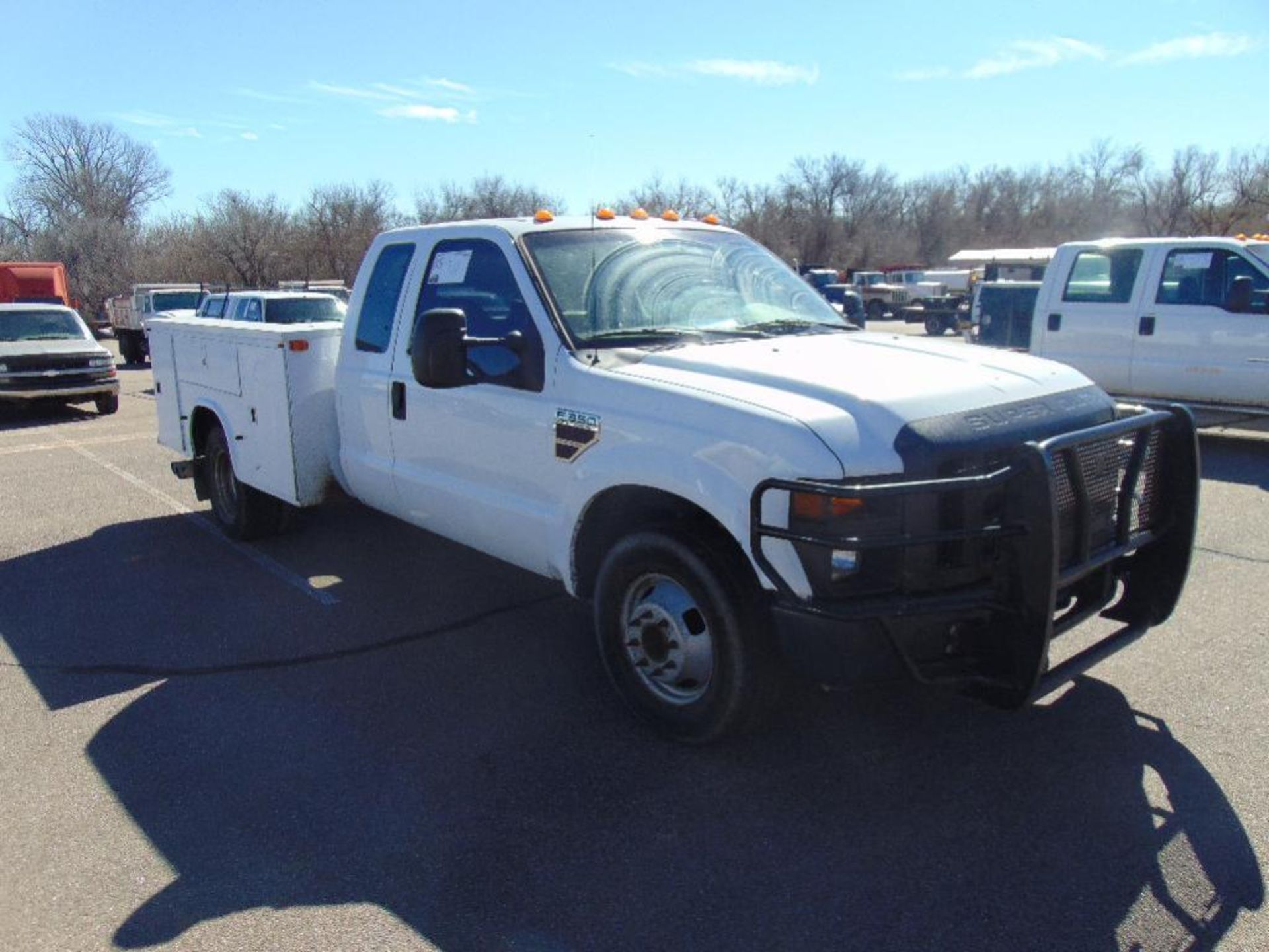 2007 Ford F350 Extcab Service Truck s/n1fdwx36r18eb08733,pwr stroke,auto,odometer reads 213629 - Image 3 of 3