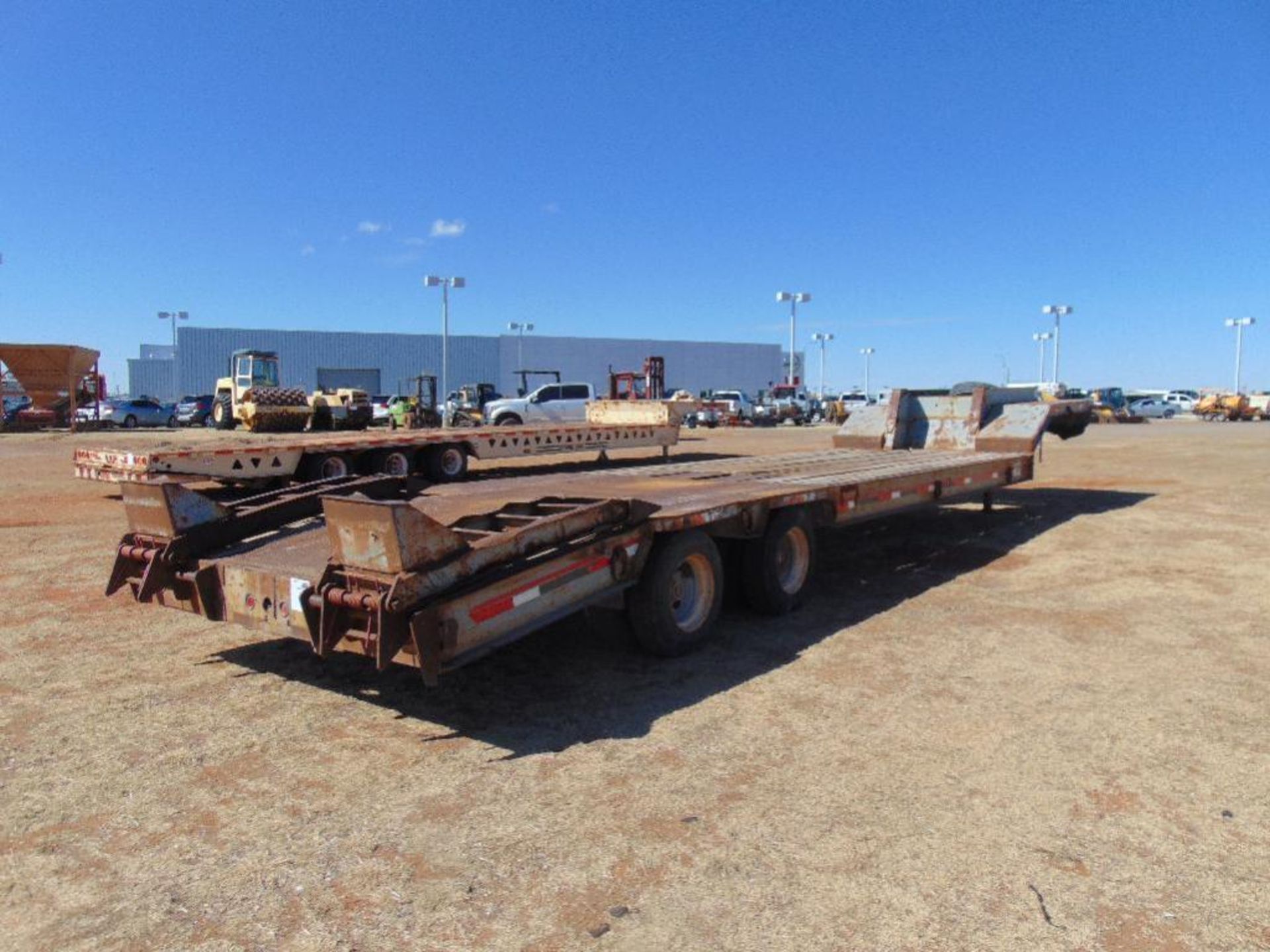 1998 Interstate t/a Lowboy Trailer s/n 1jklbg500wa001244, dove tail w/ramps (Bill of Sale) - Image 3 of 4