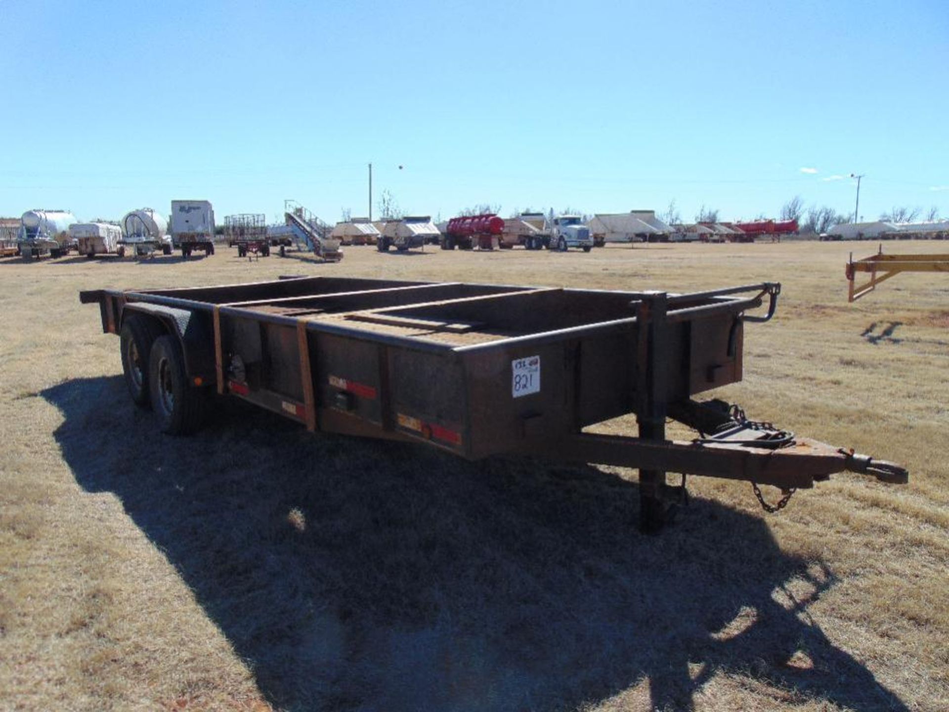 2009 Buckdandy t/a 20' Bumperpull Trailer, s/n 4dhus202x9s024204, - Image 4 of 4