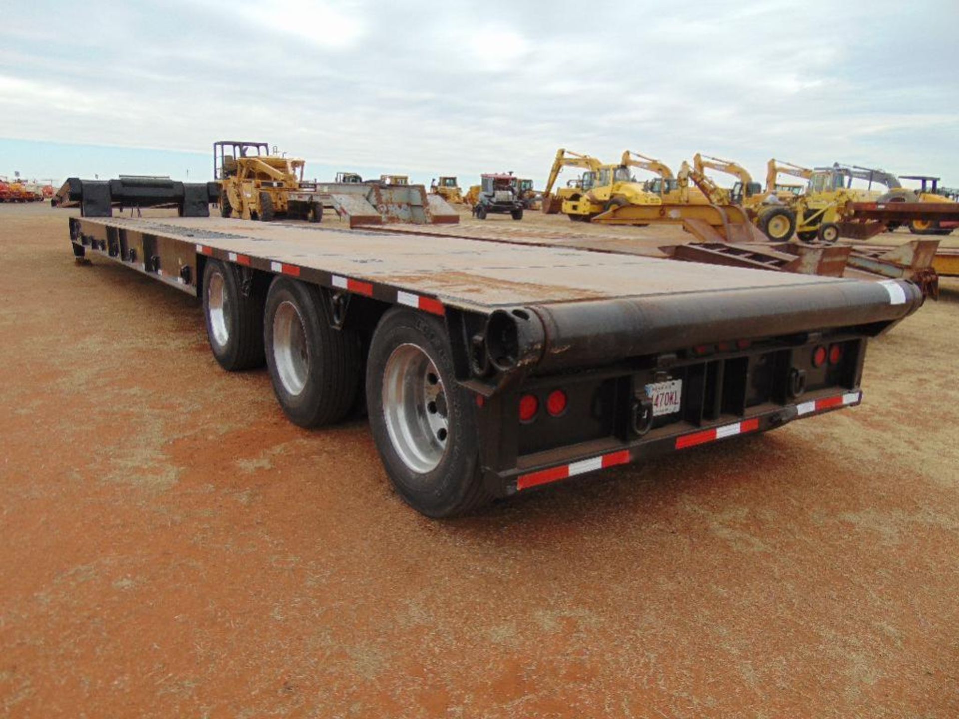 2006 Nuttall 3 axle 60 Ton Folding Neck Lowboy w45' Loaddeck,s/n 4c9lv57396a061032,12'neck,rolling - Image 5 of 9