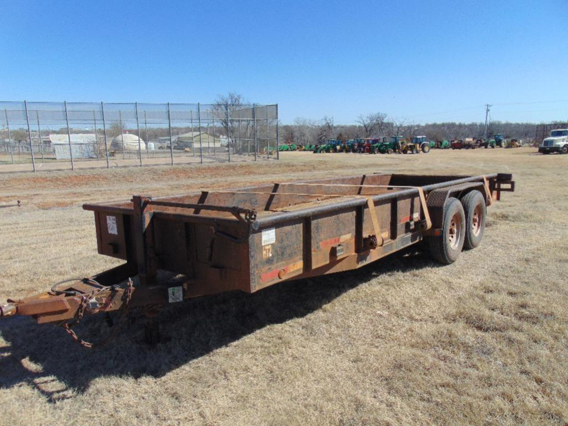 2009 Buckdandy t/a 20' Bumperpull Trailer, s/n 4dhus202x9s024204,