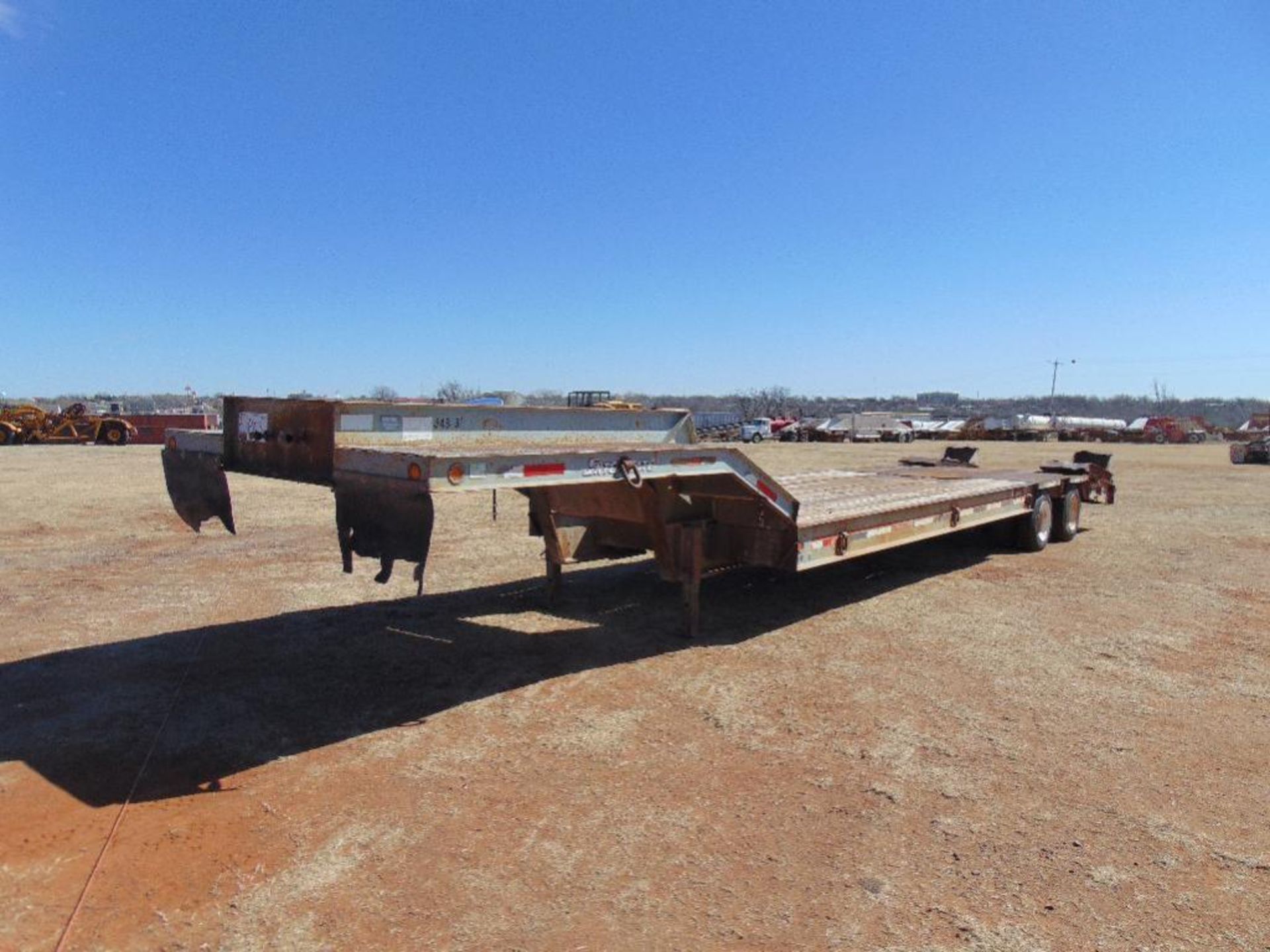 1998 Interstate t/a Lowboy Trailer s/n 1jklbg500wa001244, dove tail w/ramps (Bill of Sale)