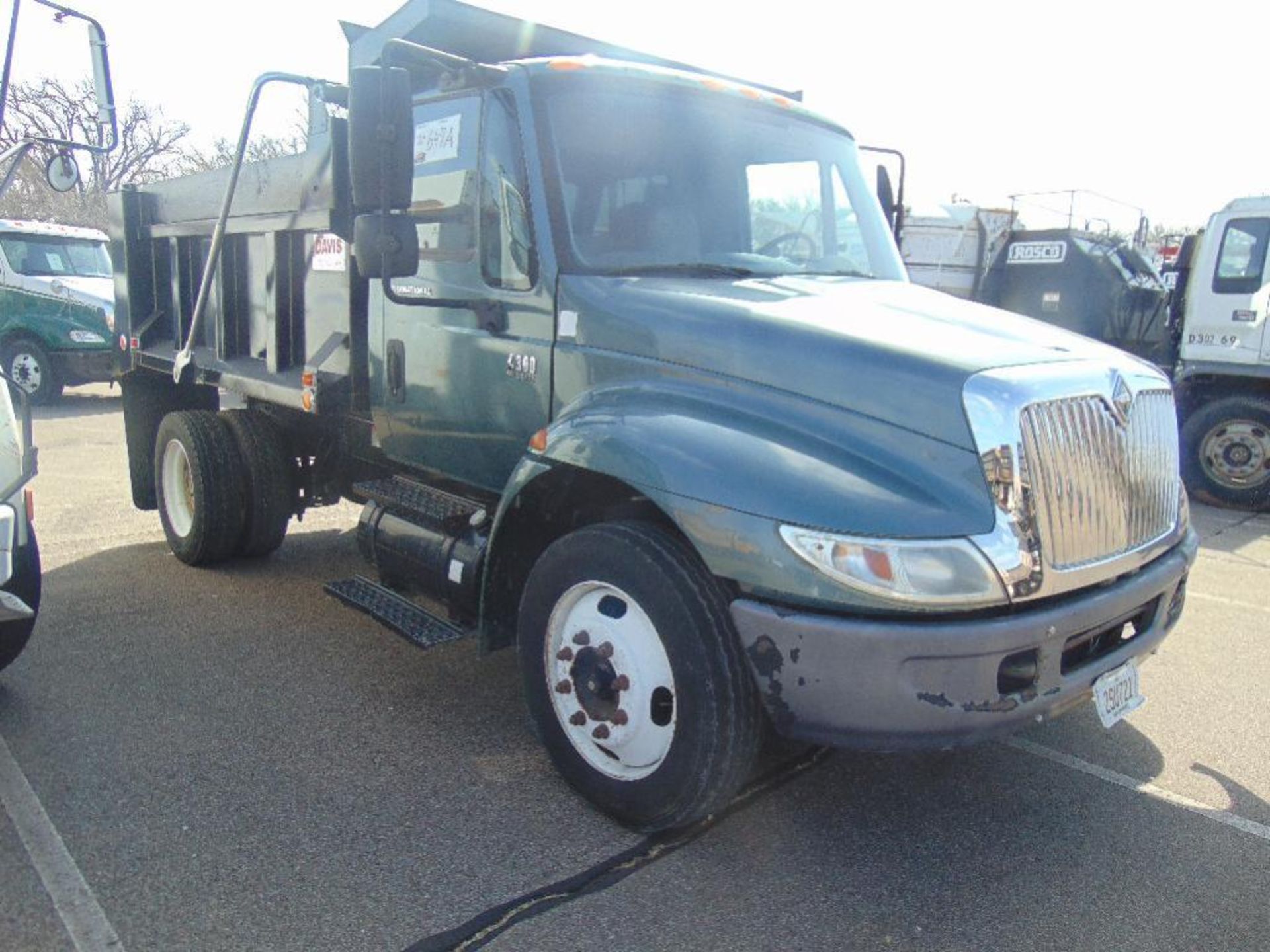 2006 IHC 4300 s/a Dump Truck s/n 1htmmaam07h453143, dt466 eng, auto trans, od reads 76237 miles, new - Image 6 of 10