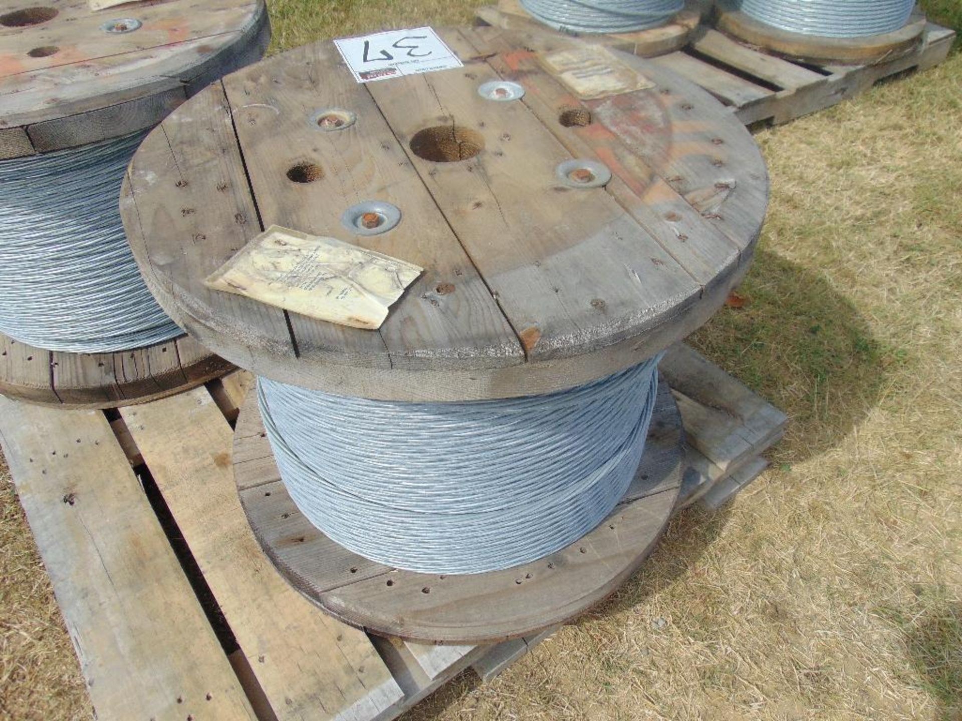 Spool of 1/2" Galvanized Steel Rope 1000'