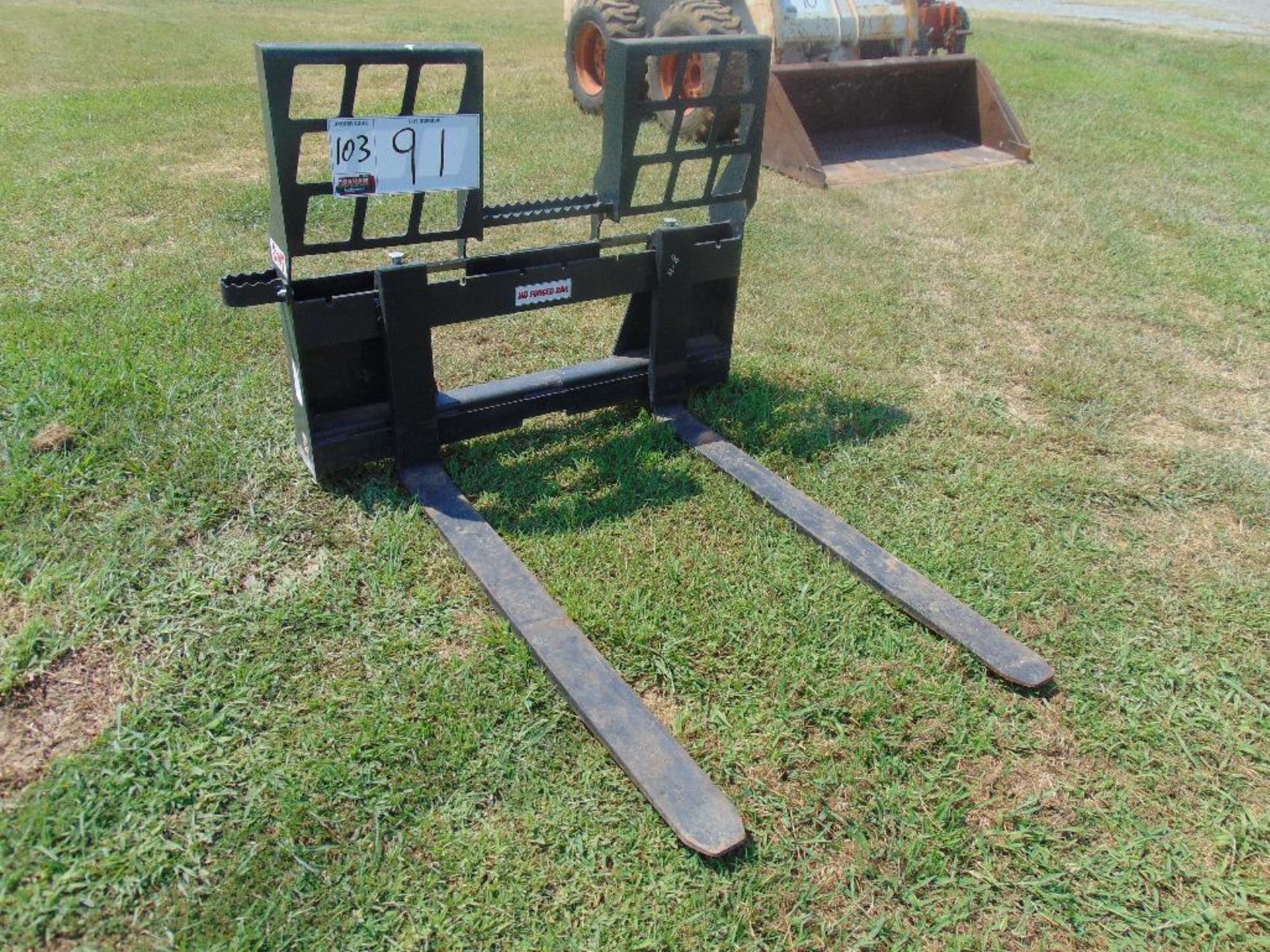 Fork Attachment for skidsteer,