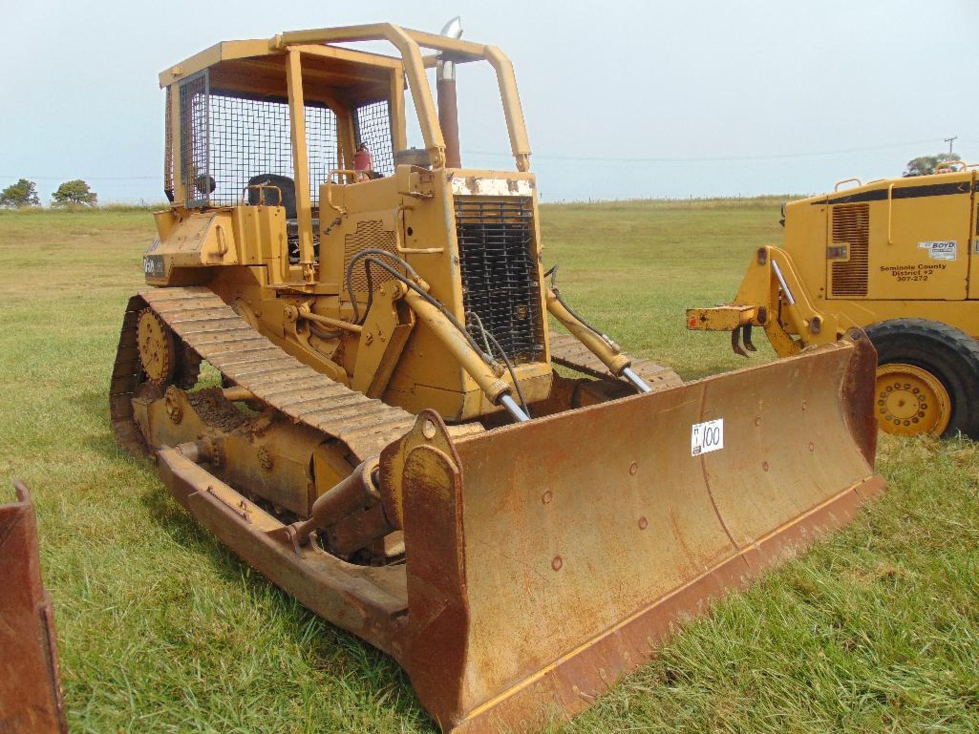 1986 Cat D5H LGP Crawler Tractor, s/n 25d00308, s/dozer blade w/tilt, Canopy, sweeps