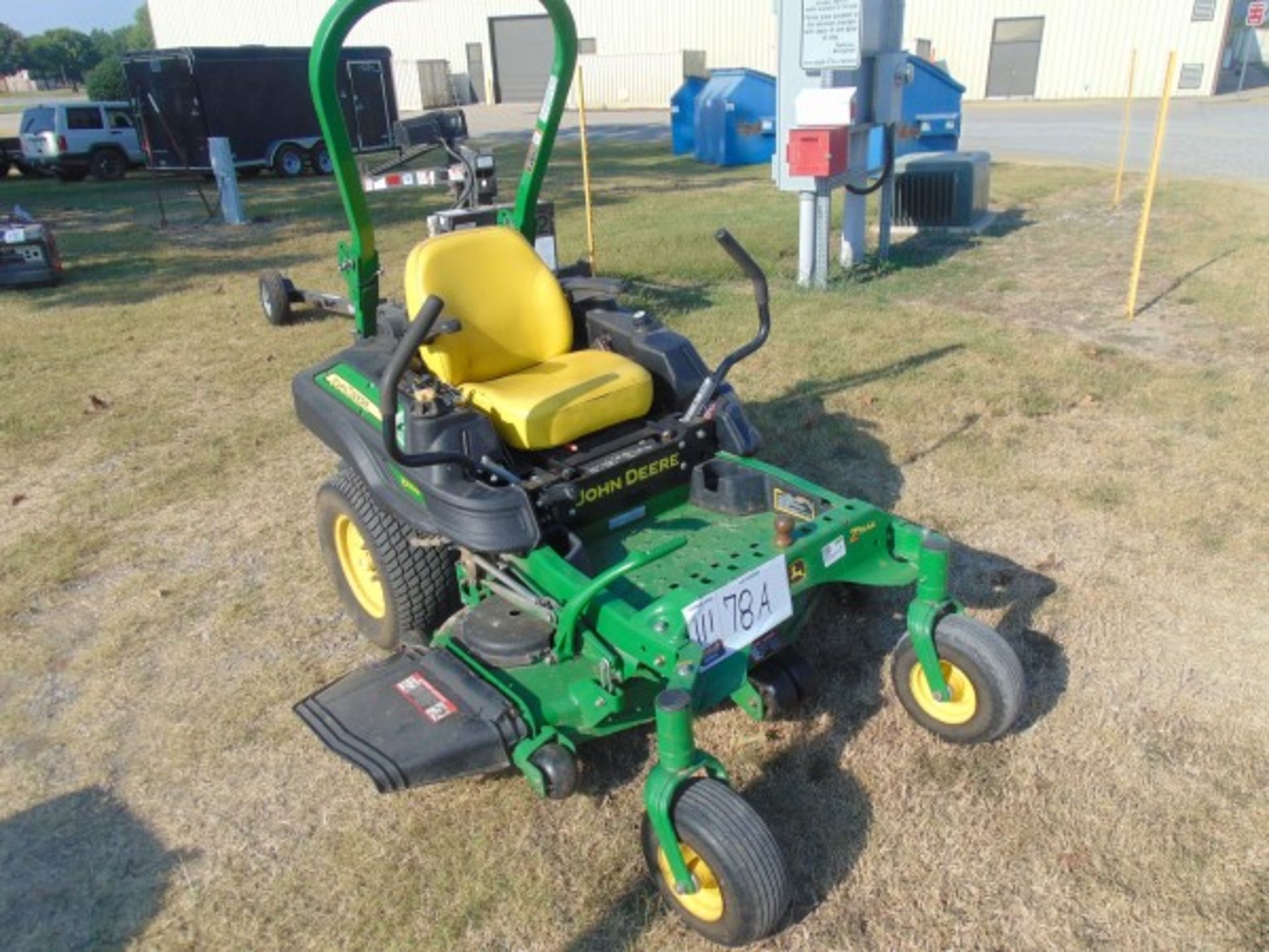 2013 John Deere Z920M 48" Zero Turn Mower, s/n apdx010691, kawasaki eng, hour meter reads 977 hrs