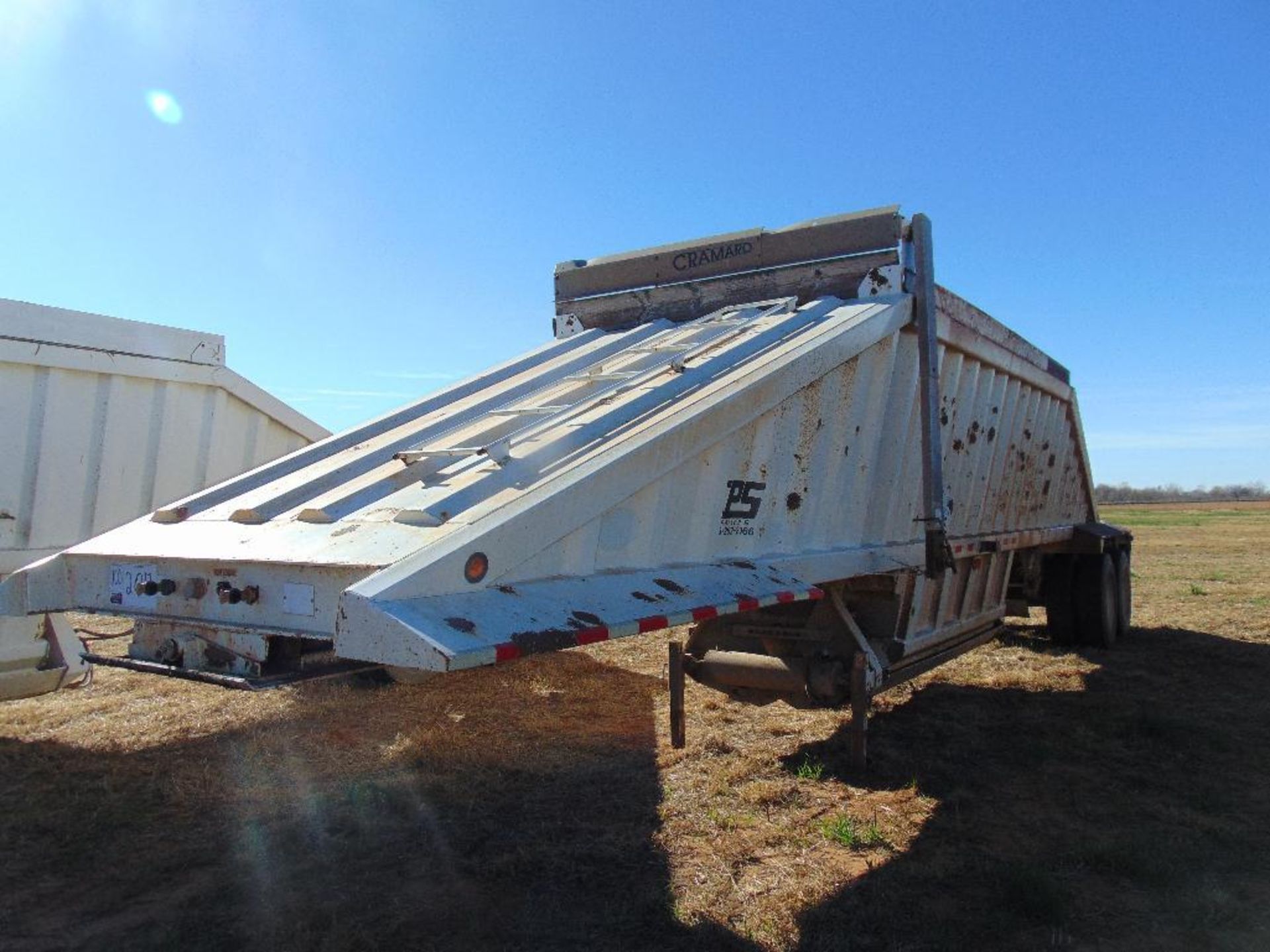 2004 CPS T/A Singlegate Belly Dump Rock Trailer, s/n 5mc1116294p004741, springride, - Image 4 of 8