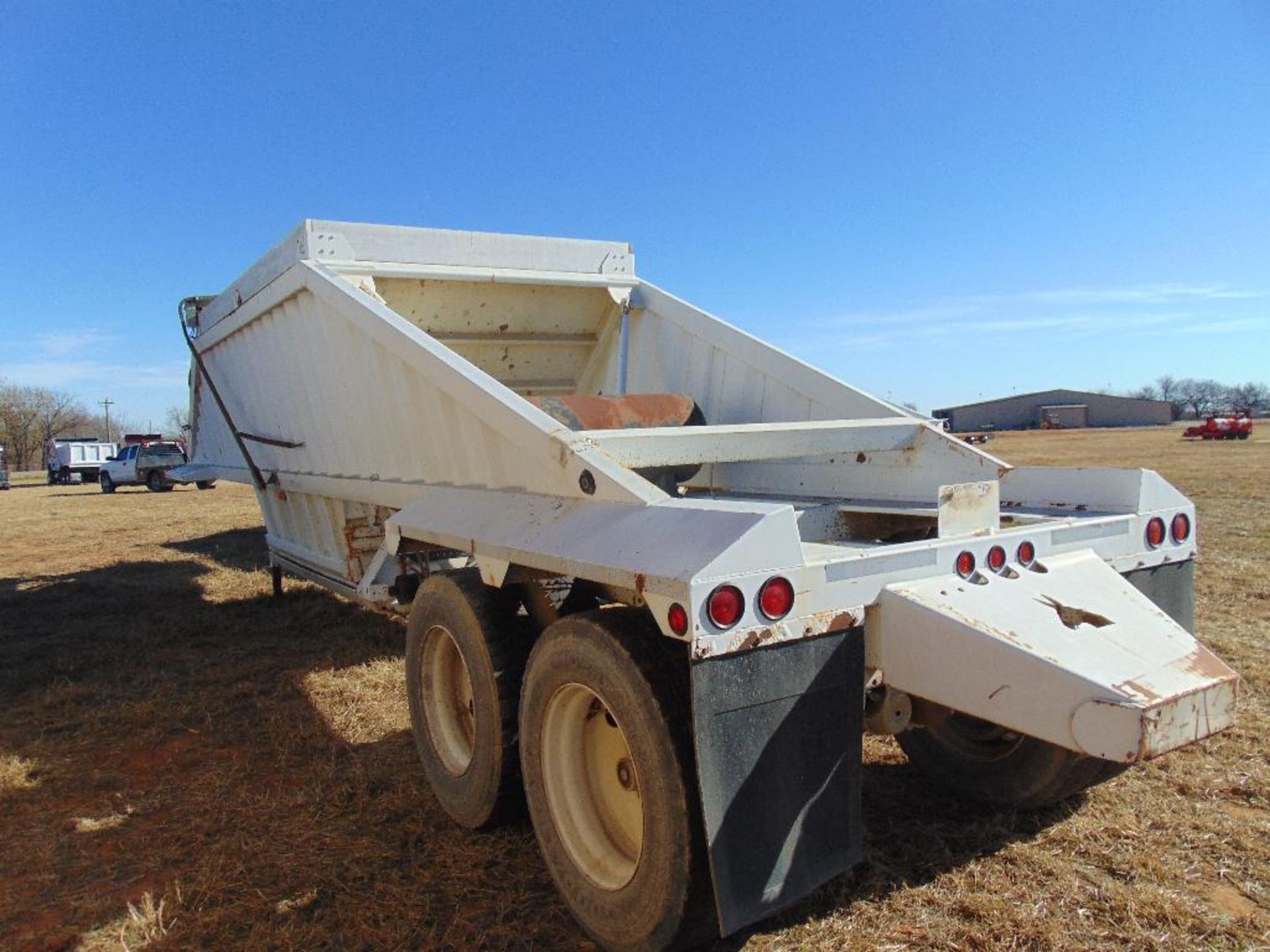 2002 CPS T/A Singlegate Belly Dump Rock Trailer, s/n 1c91140232s770821, spring ride, - Image 5 of 8