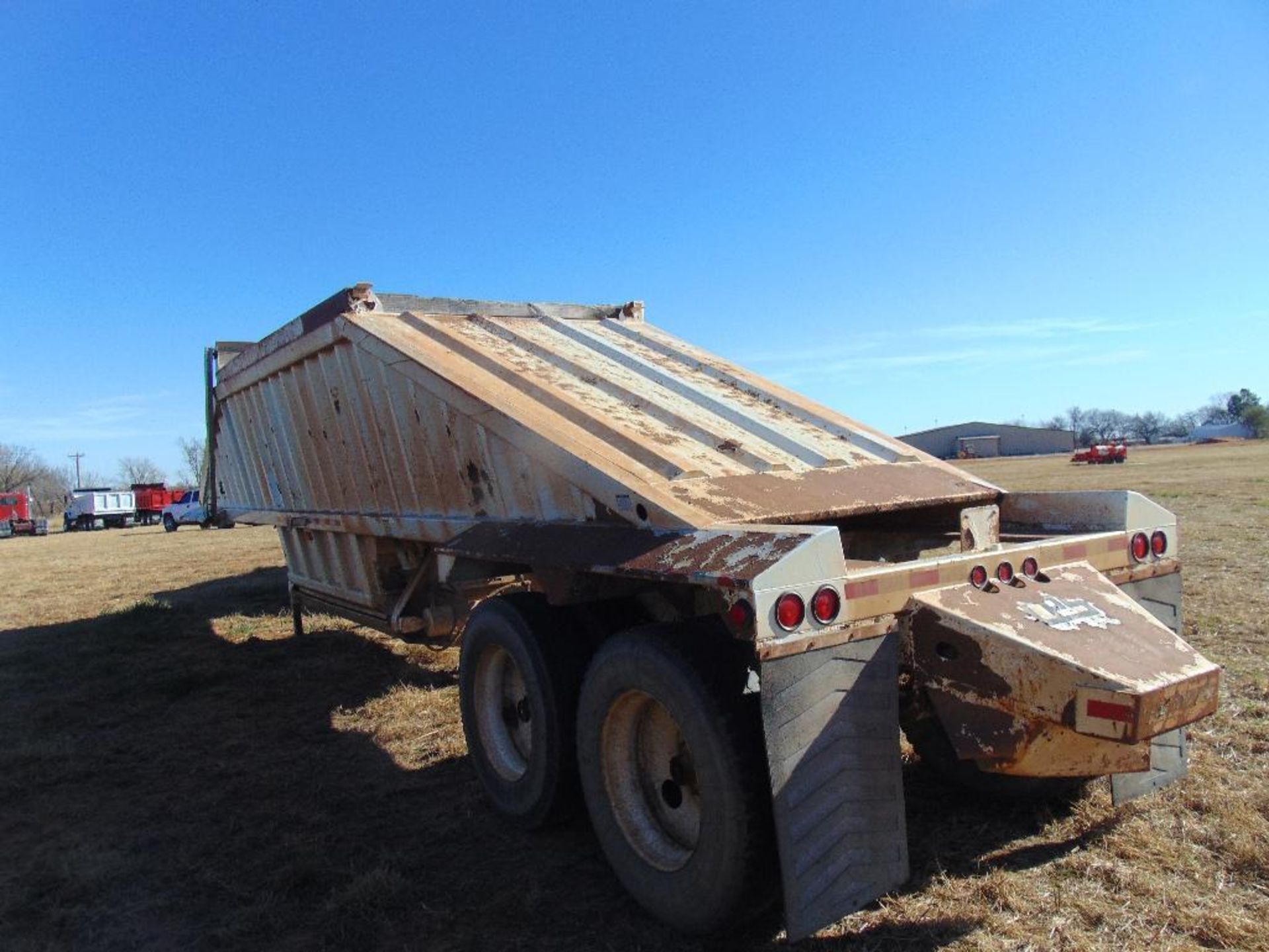 2004 CPS T/A Singlegate Belly Dump Rock Trailer, s/n 5mc1116294p004741, springride, - Image 6 of 8