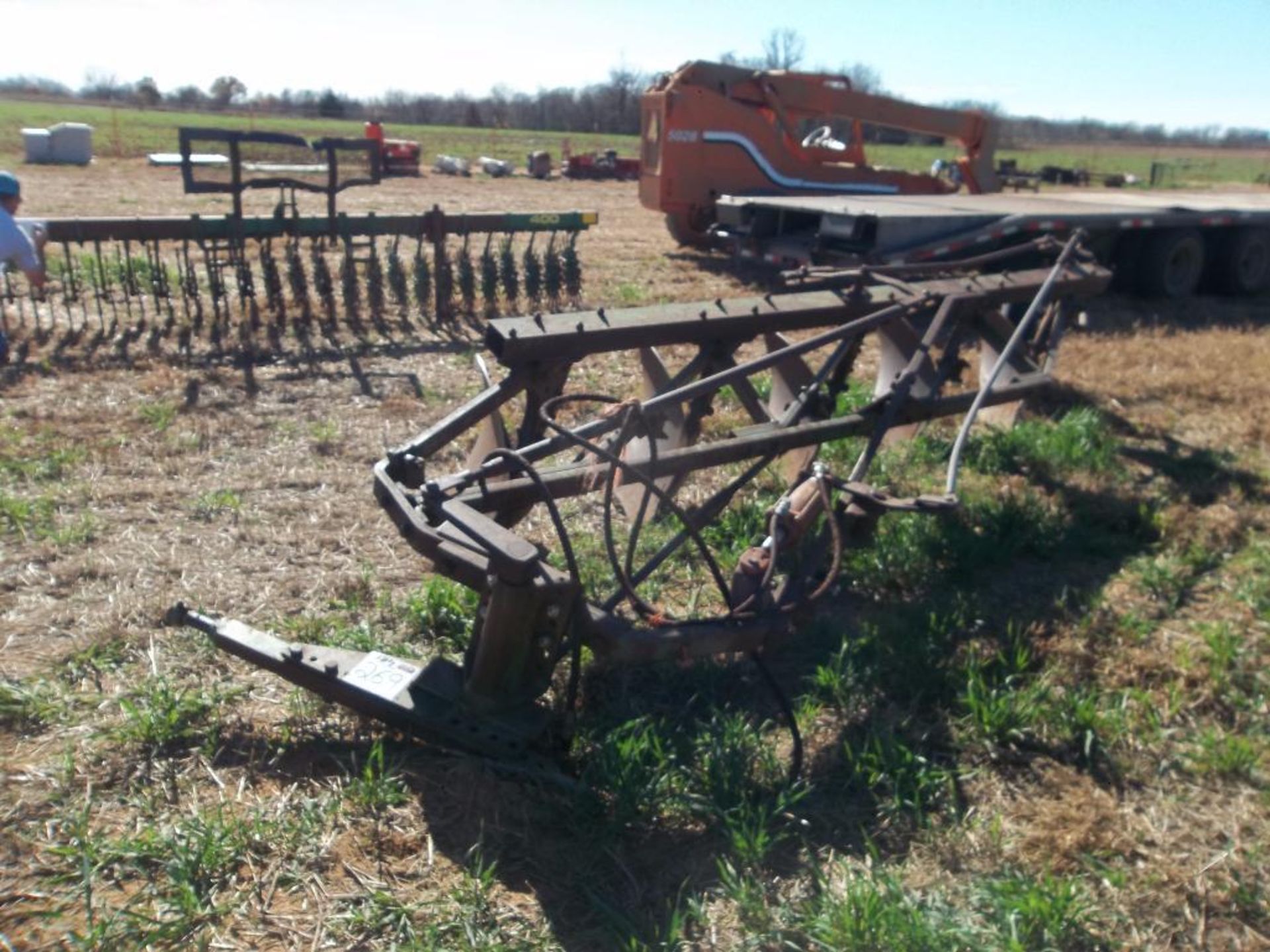 John Deere 5 bottom semi mount breaking plow,