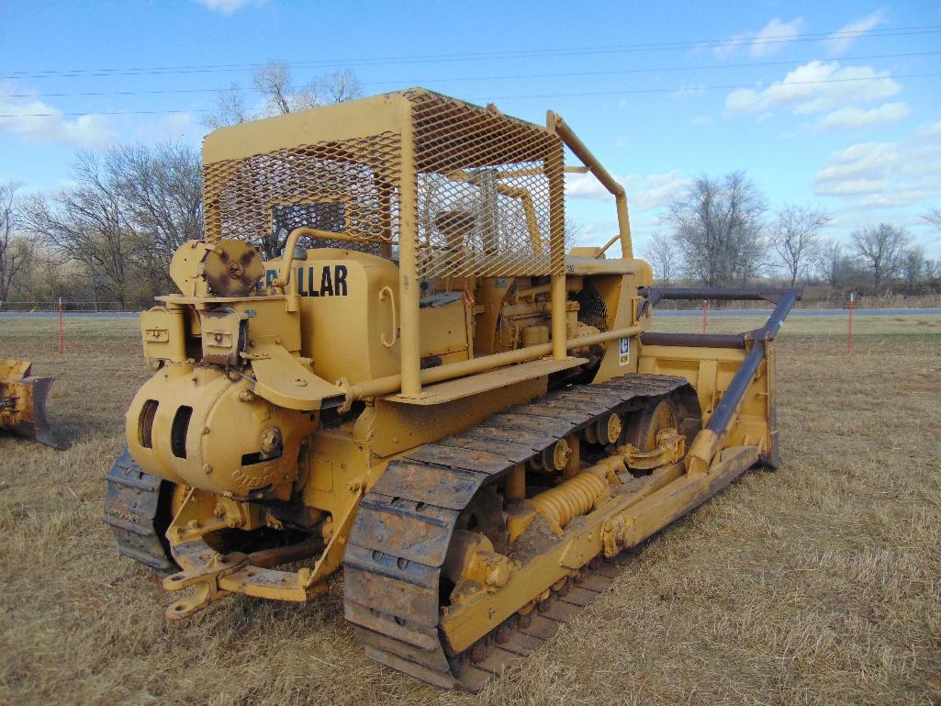 Cat D7 Crawler Tractor, s/n 17a4564, canopy, orops, s/u blade, brush guard, - Image 7 of 16