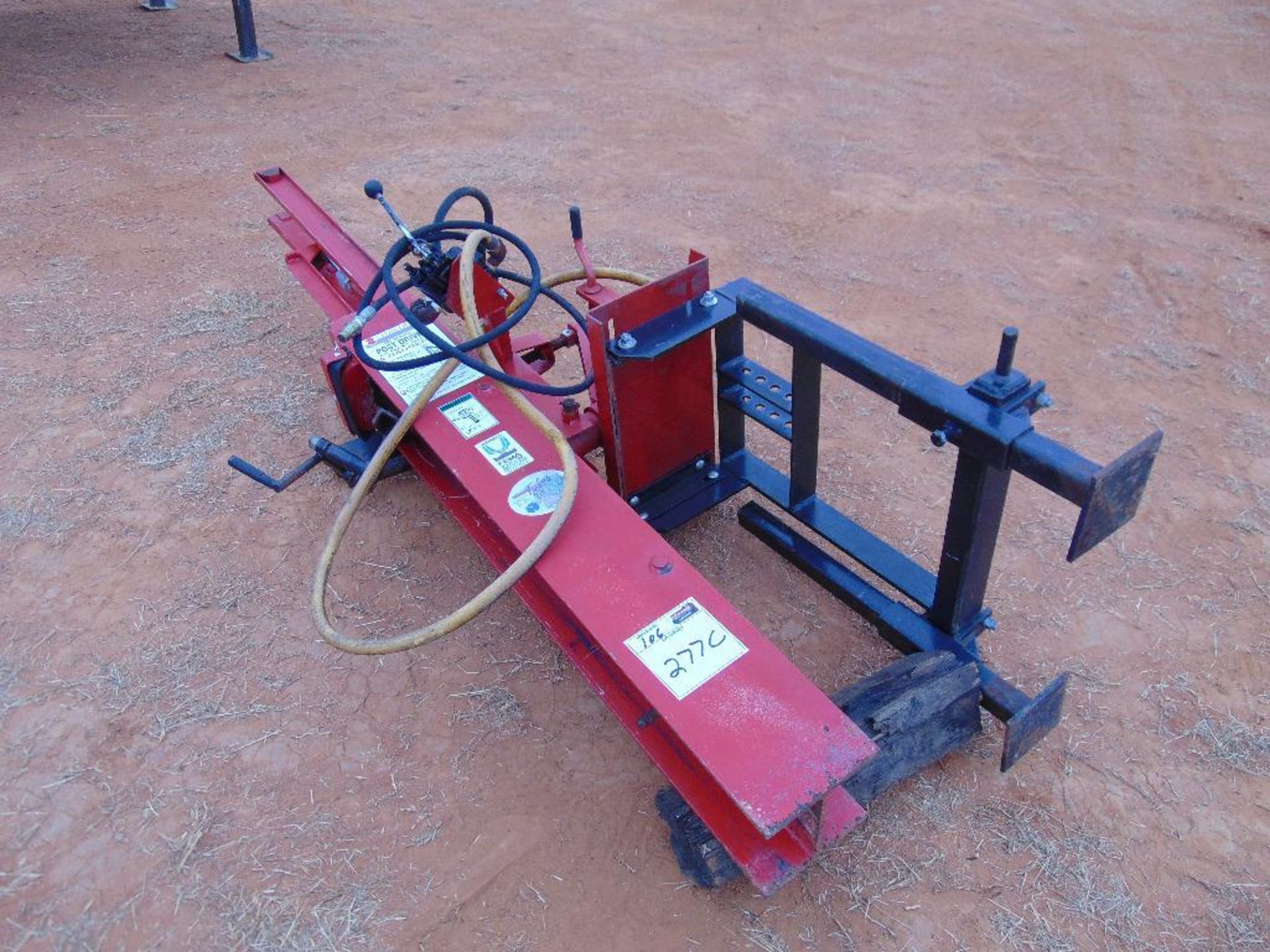 Shaver 3pt Hyd Post Driver