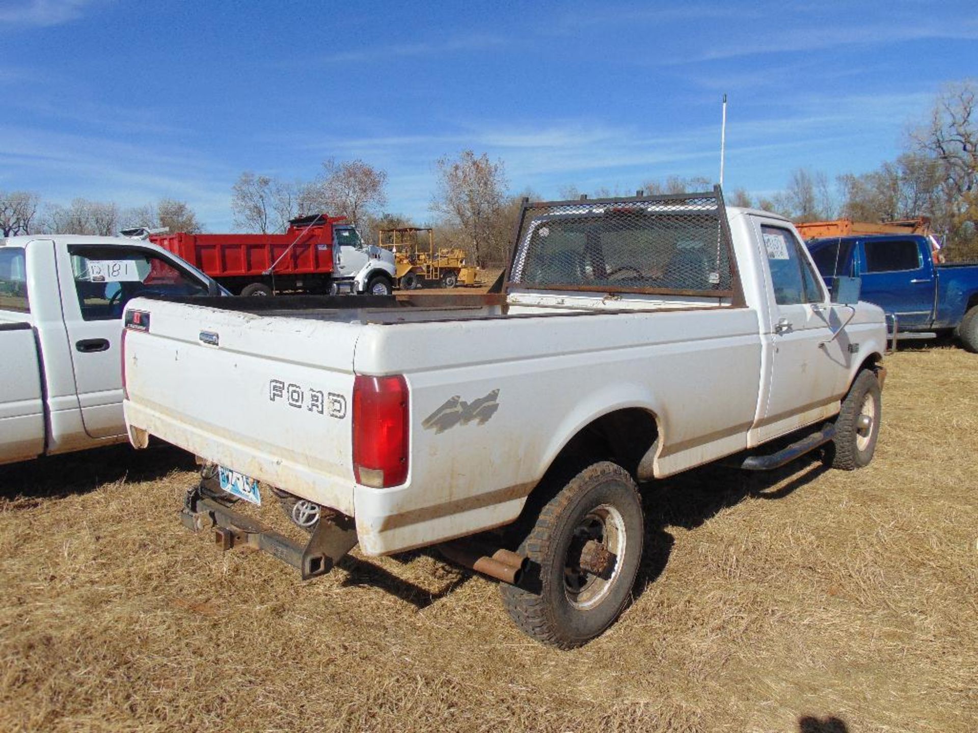 1997 Ford F250 4x4 Pickup, s/n 1fthf26h4vec28166, v8 eng, auto trans, od reads 211224 miles, - Image 7 of 10