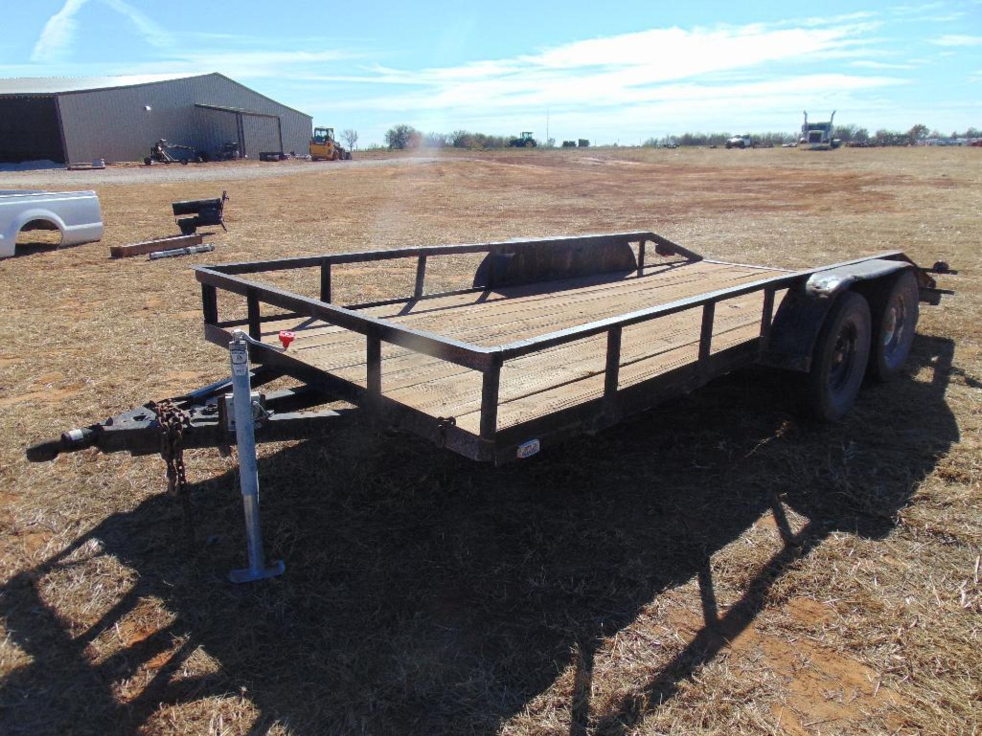 16' T/A Bumperpull Trailer (Bill of Sale Only) - Image 3 of 6