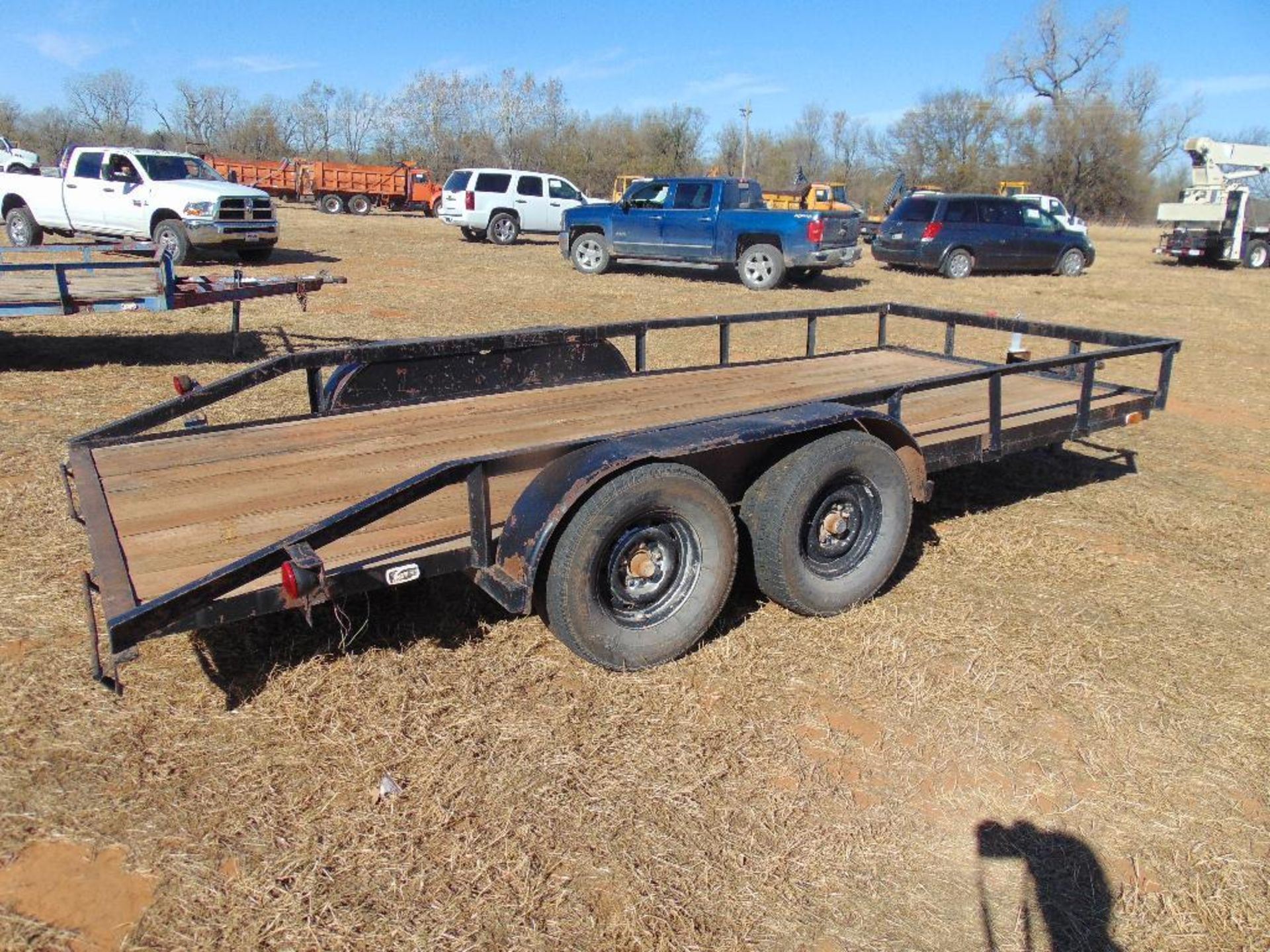 16' T/A Bumperpull Trailer (Bill of Sale Only) - Image 5 of 6