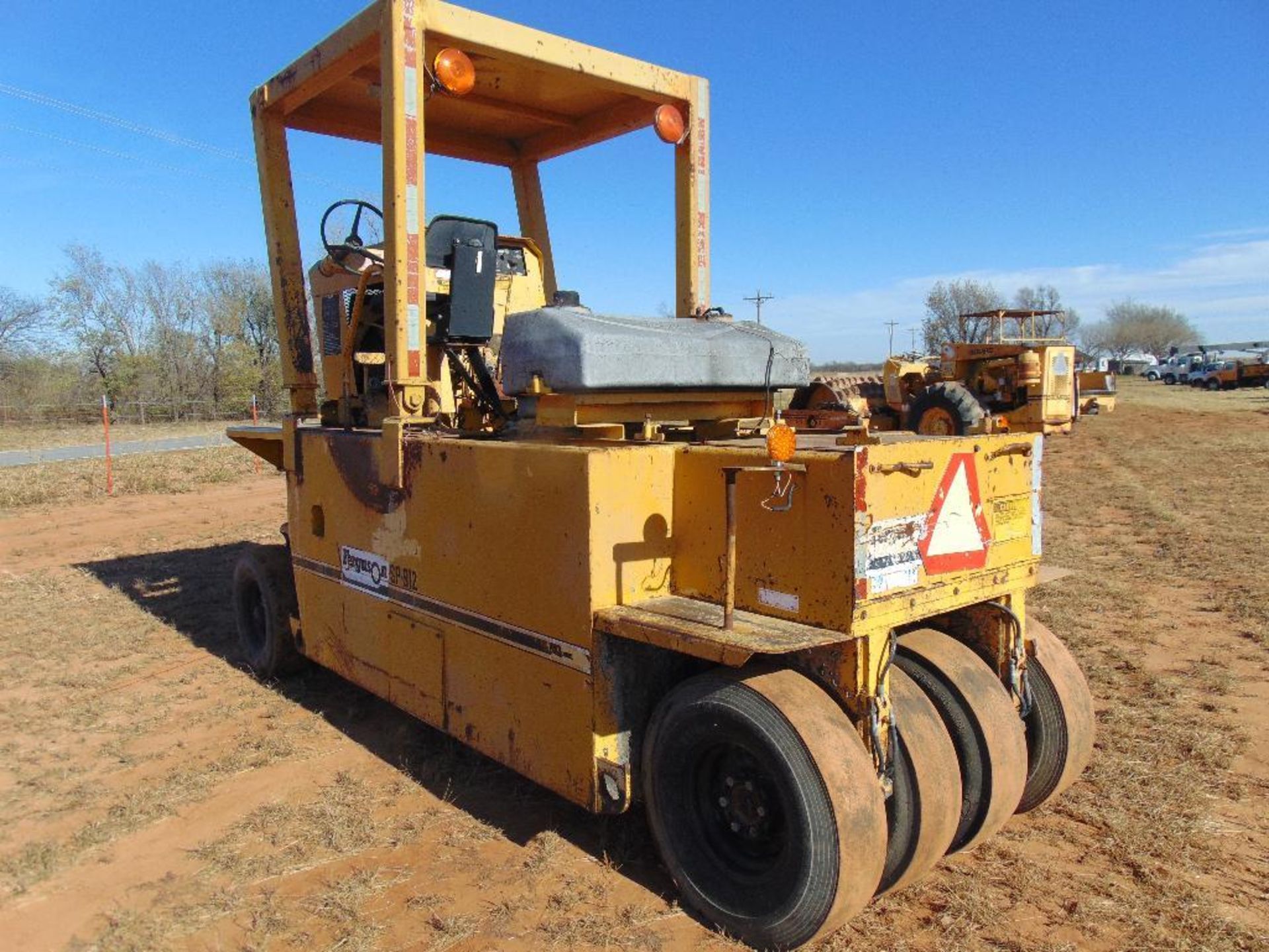 1986 Ferguson SP912 Pnuematic Roller, s/n 574, Canopy, - Image 6 of 8