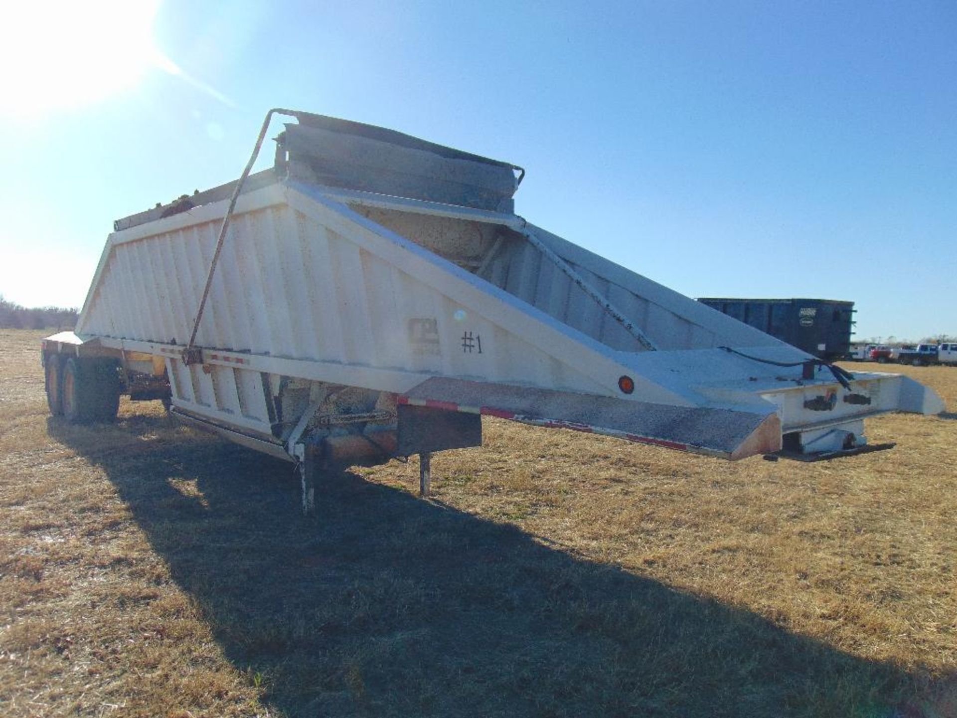 2000 CPS T/A Singlegate Belly Dump Rock Trailer, s/n 4z411163xyp003144, - Image 3 of 8