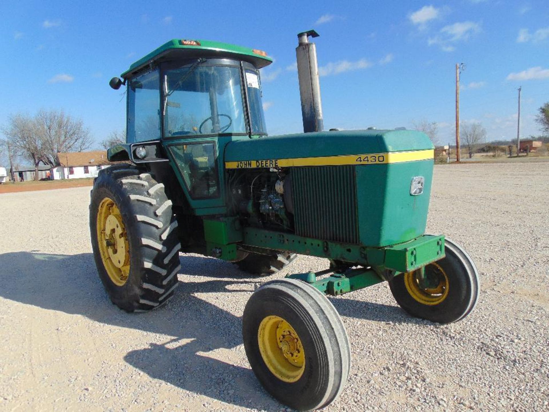 John Deere 4430 Farm Tractor, s/n 048022r, cab, a/c, 3pt, pto, hour meter reads 2960 hrs, - Image 4 of 10