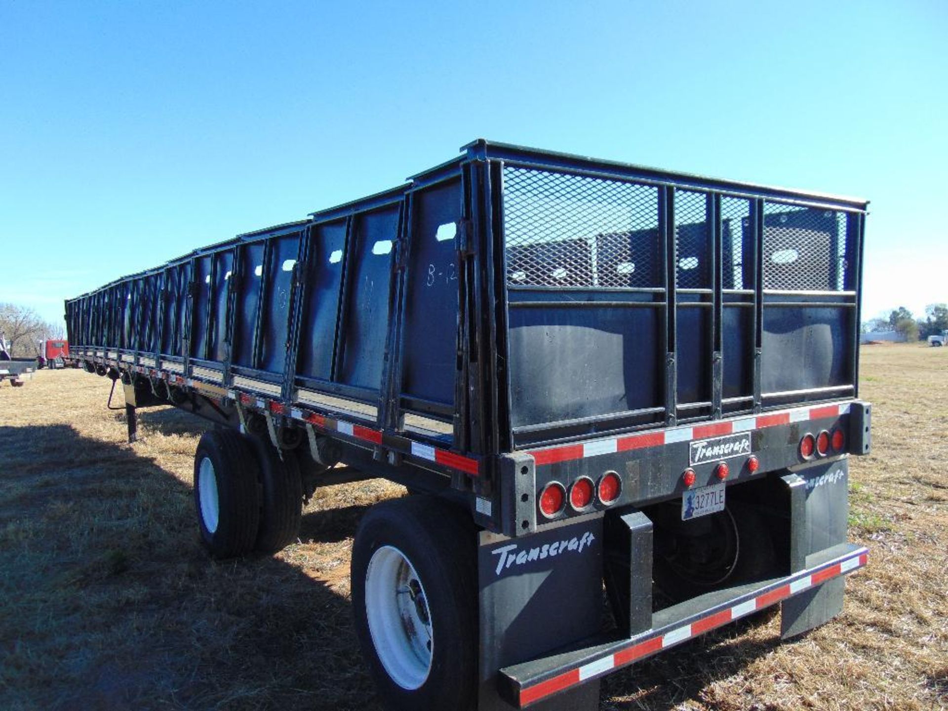 2015 Transcraft 48' Spread Axle w/3' removable sides, s/n 1ttf482sxi3885072 - Image 6 of 8