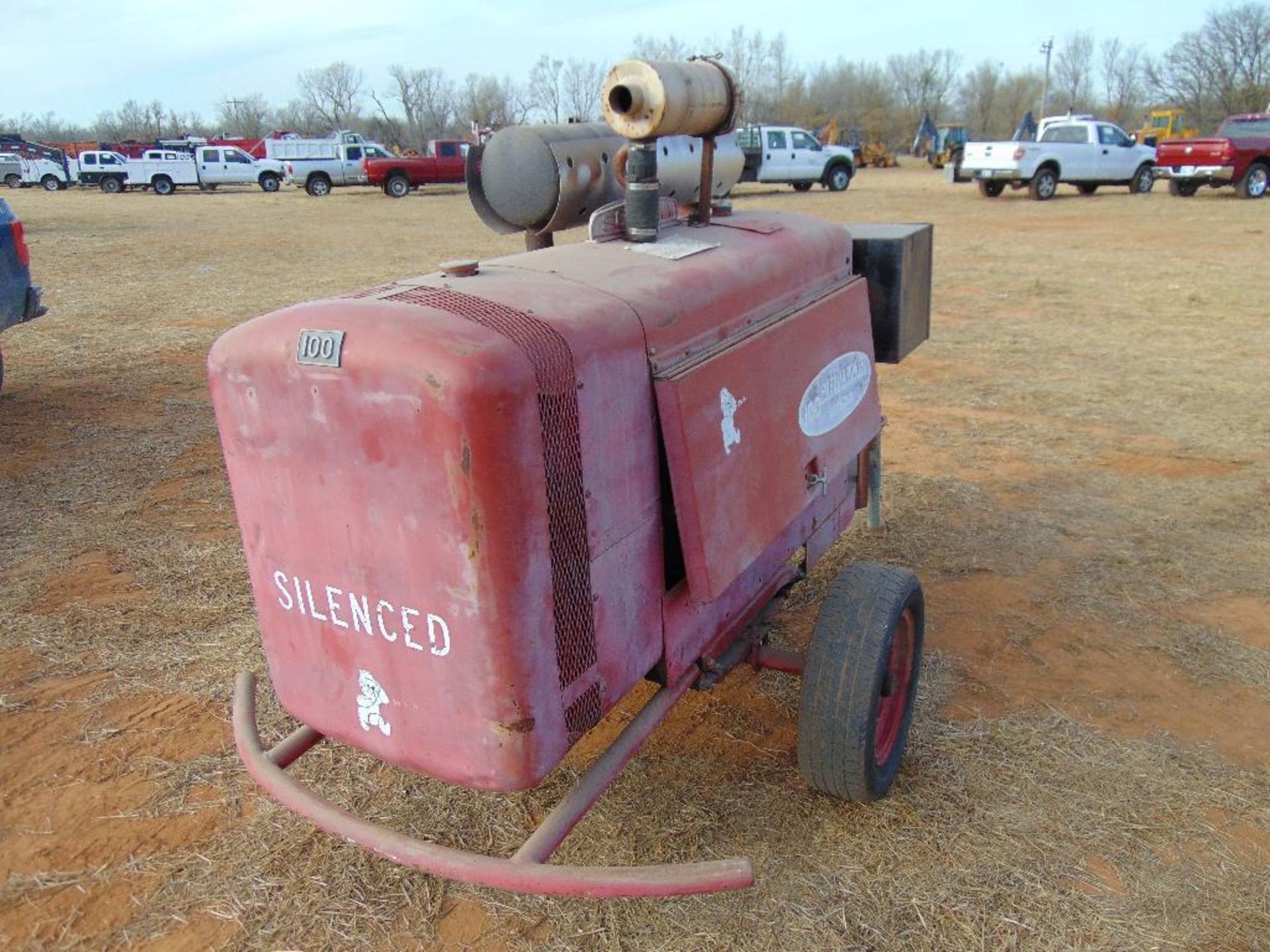 1981 Schramm 100 Pneumapower Air Compressor, s/n 123306, hour meter reads 1196 hrs, - Image 3 of 3