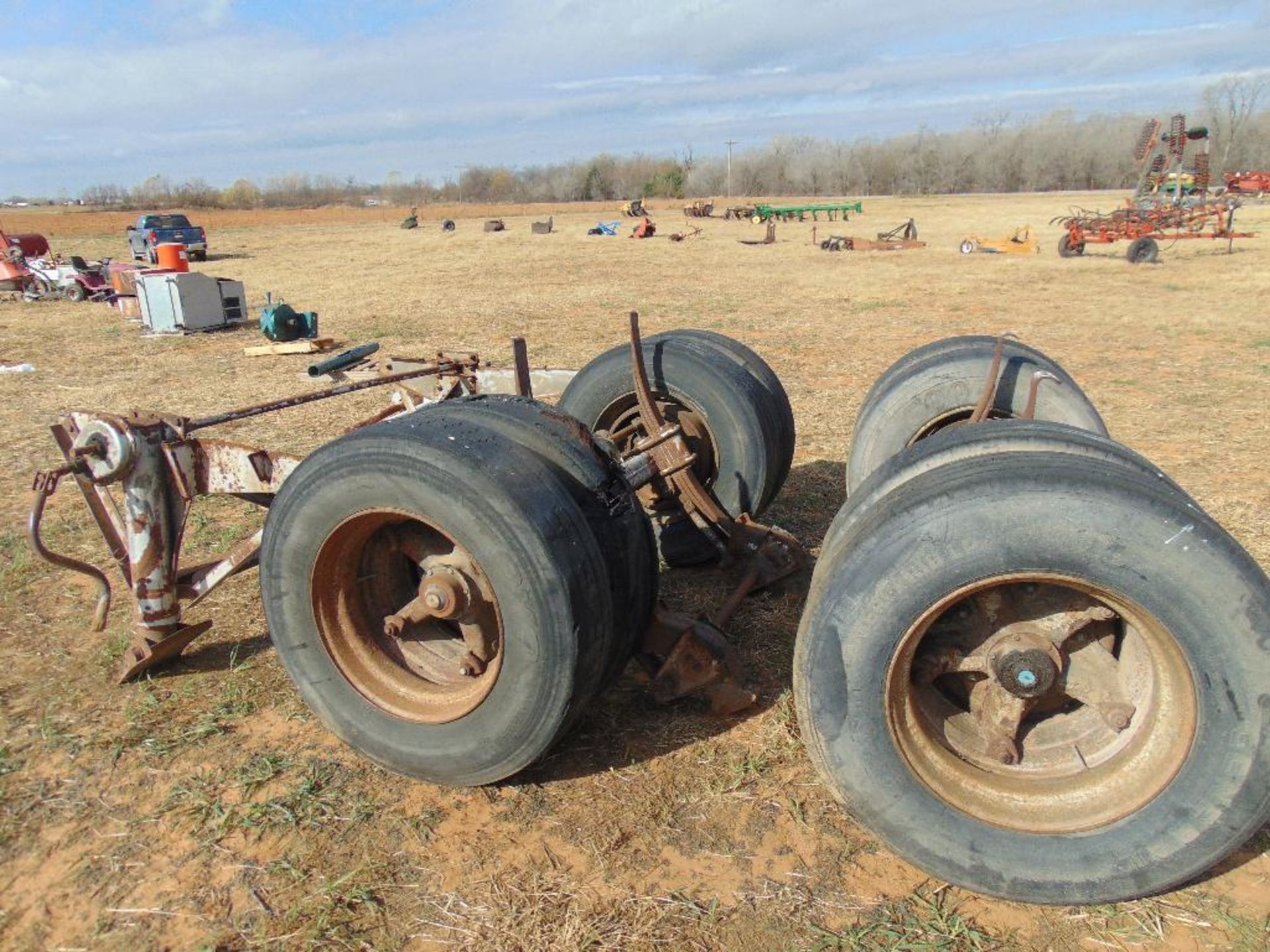 (2) Semi Trailer Axles