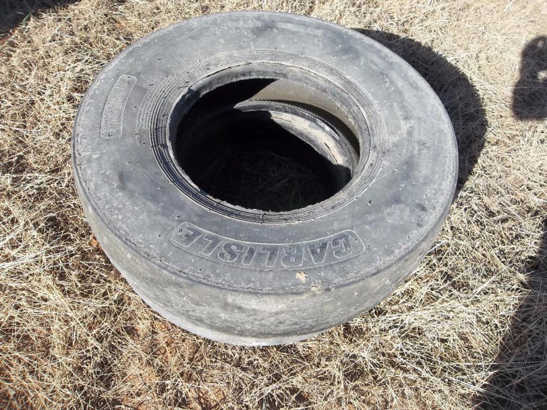 (2) 750-15 Roller Tires