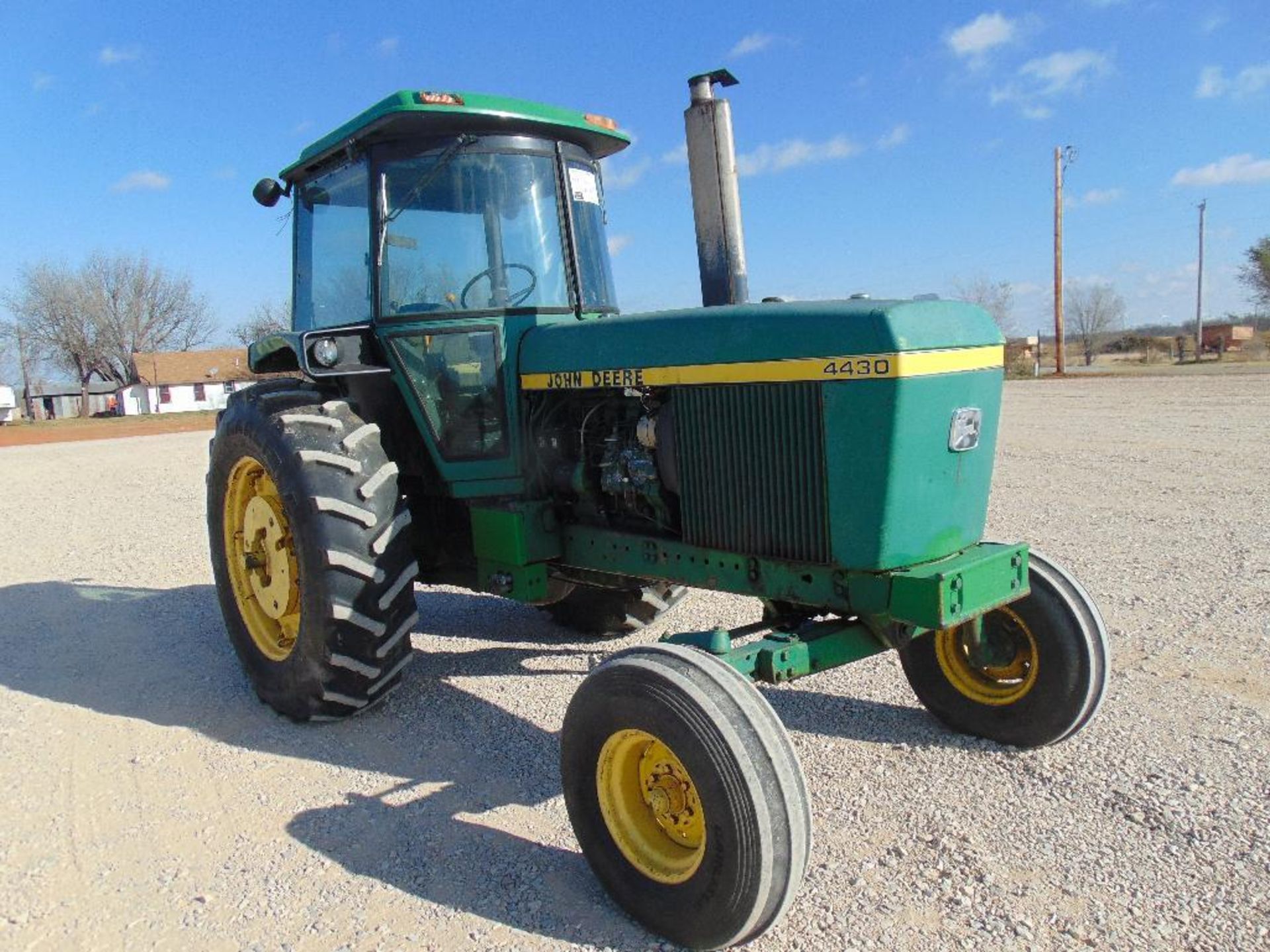 John Deere 4430 Farm Tractor, s/n 048022r, cab, a/c, 3pt, pto, hour meter reads 2960 hrs, - Image 3 of 10