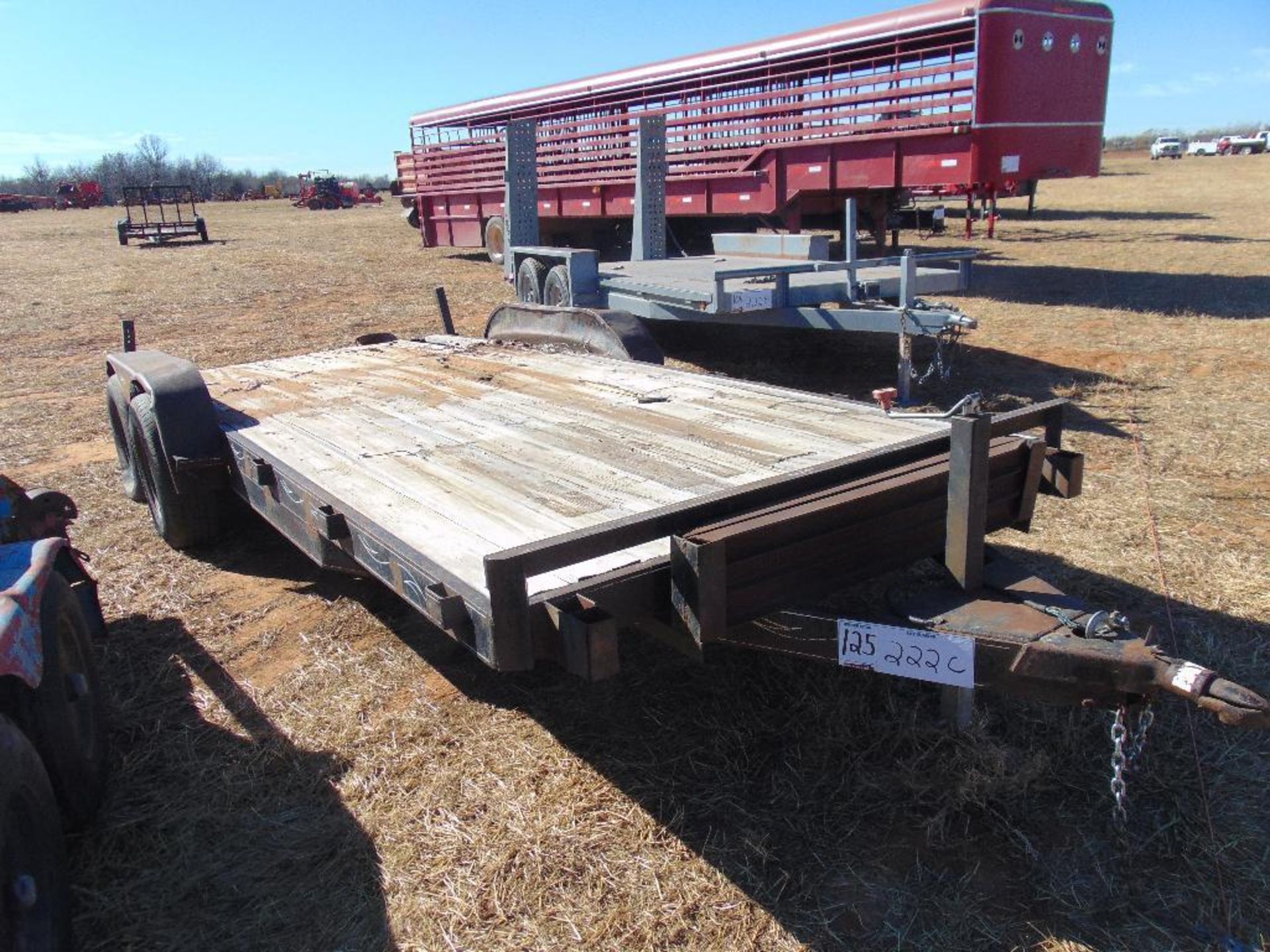 18' T/A Bumperpull Trailer (Bill of Sale Only)
