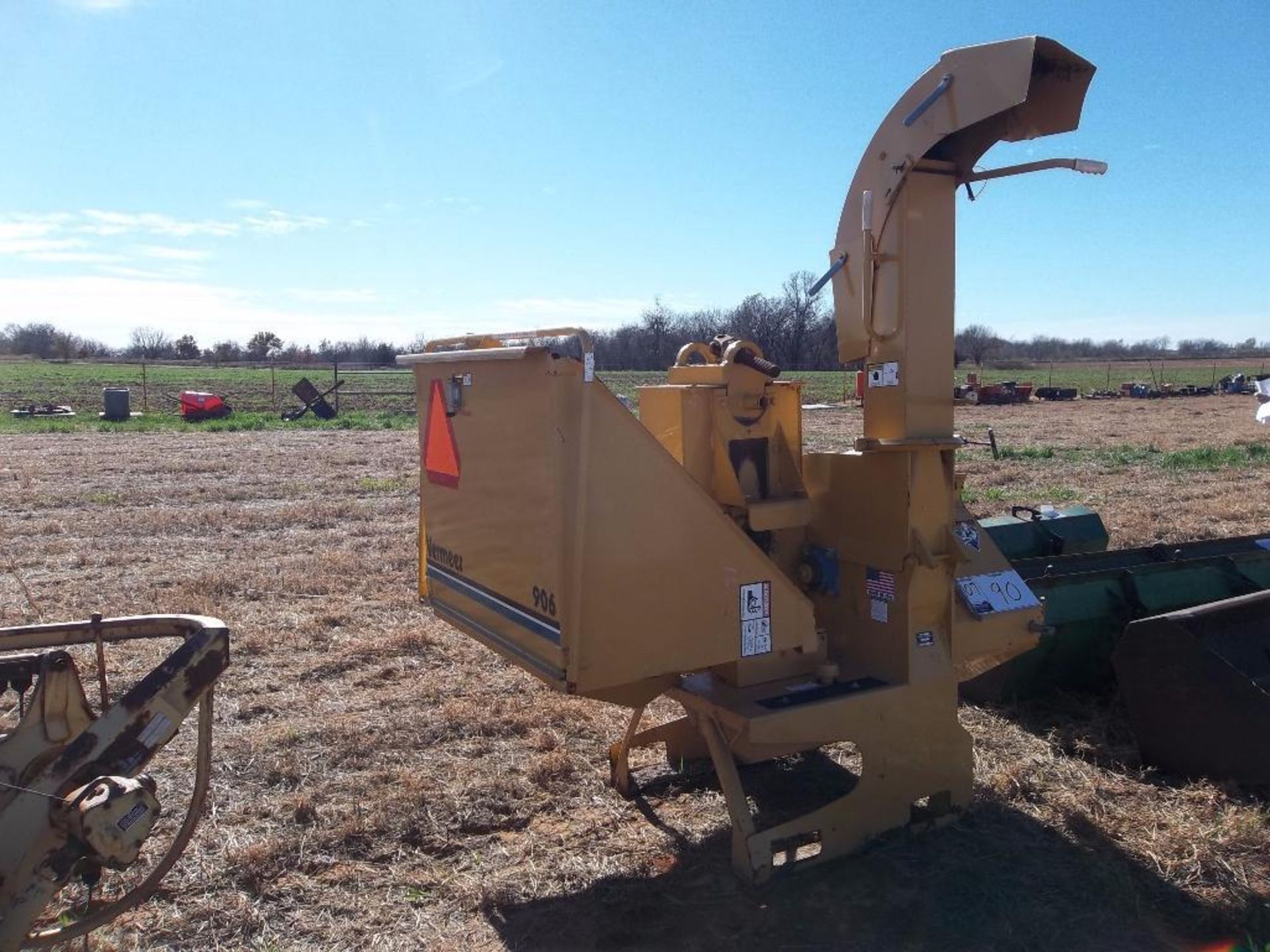 Vermeer 906 3pt pto wood Chipper, s/n 1vrd06096v1000492, - Image 2 of 3