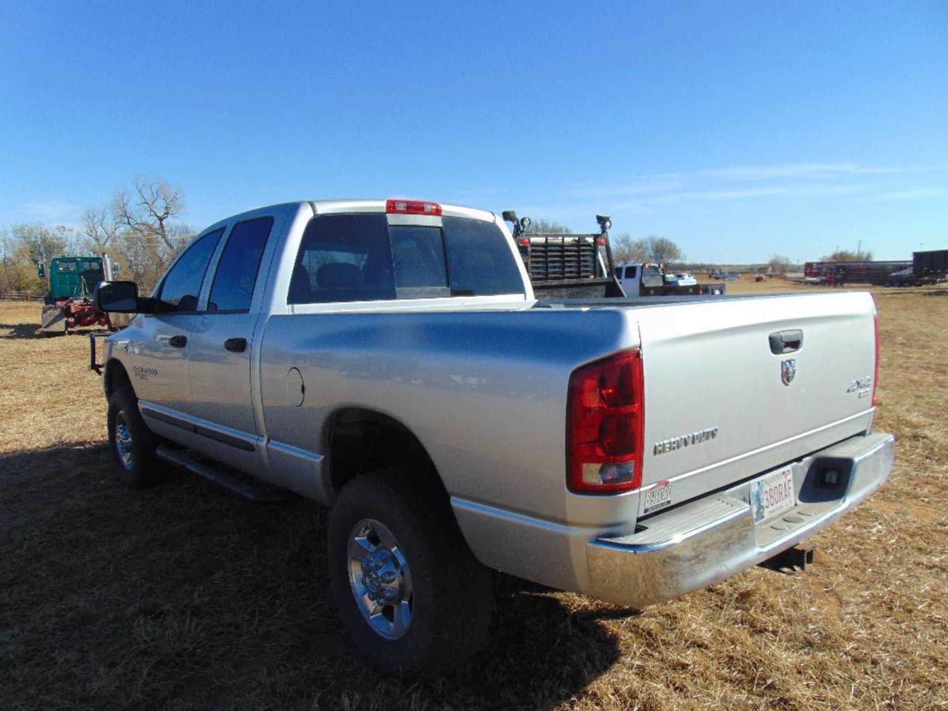 2006 Dodge Ram 2500 4x4 Quad Cab Pickup, s/n 3d7ks28c66g112017, cummins eng, auto trans, od reads - Image 6 of 10