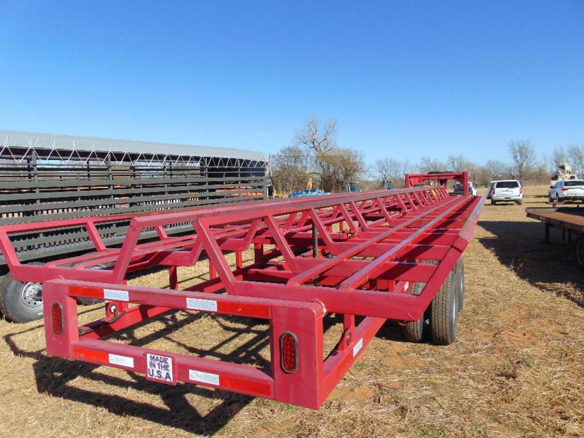 2015 Betterbuilt 14 Bale Hay Trailer, s/n 1b9bb3823498373, tandem duals, 10k axles, - Image 5 of 6